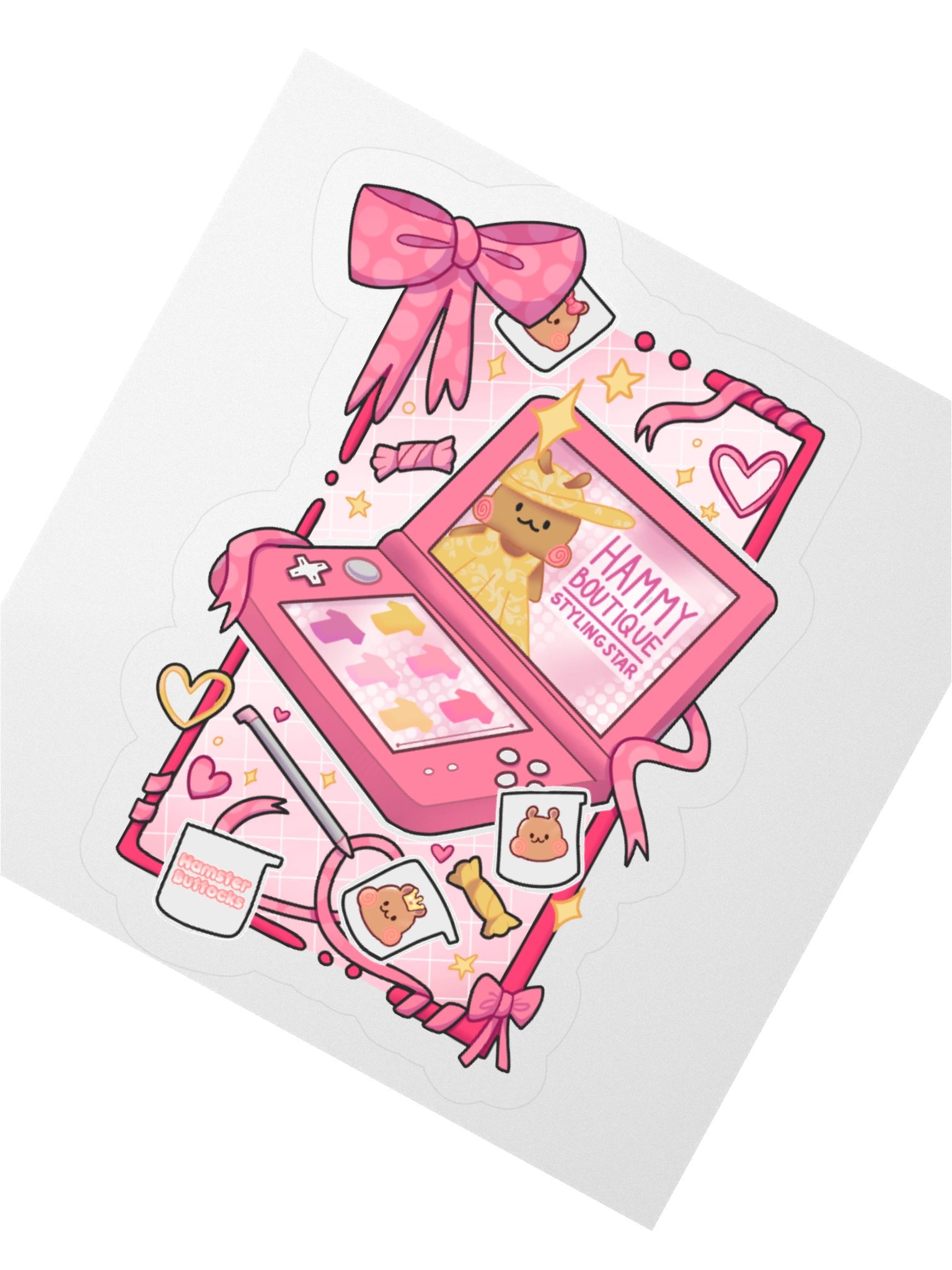 Hamster 3ds Edition Sticker product image (4)