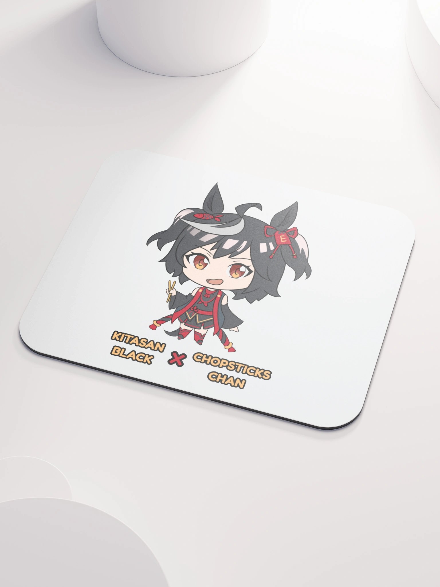 Kitasan Black x ChopsticksChan Mousepad product image (3)