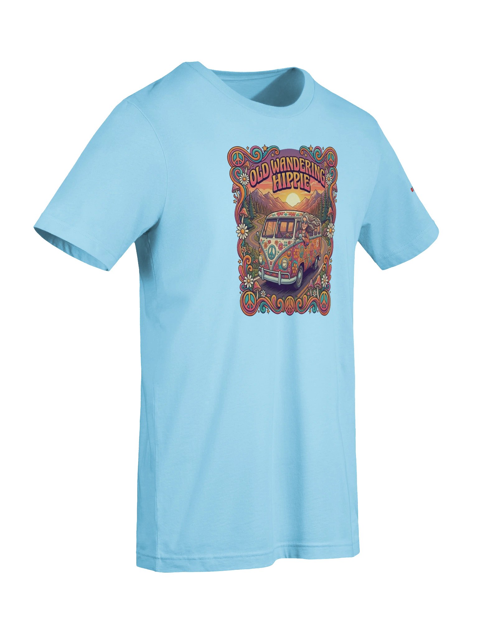 Old Wandering Hippie “Debbie Jean” Casual Tee product image (9)
