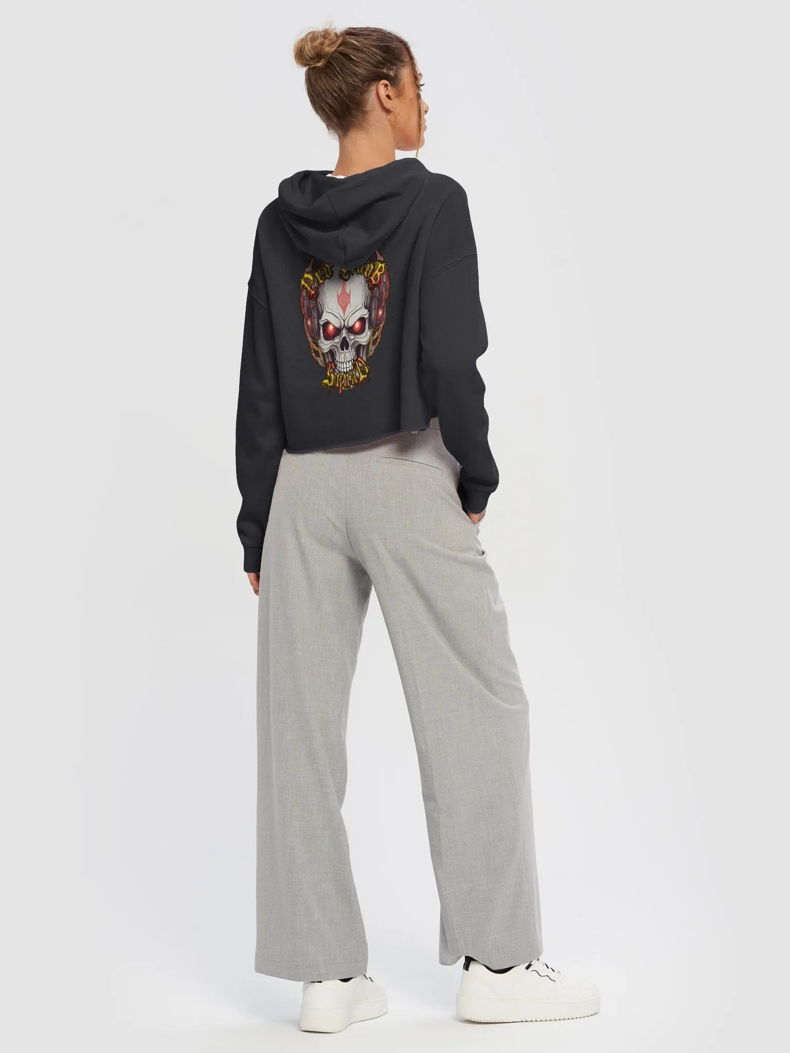 NooB Women's Crop Hooded Pullover product image (5)