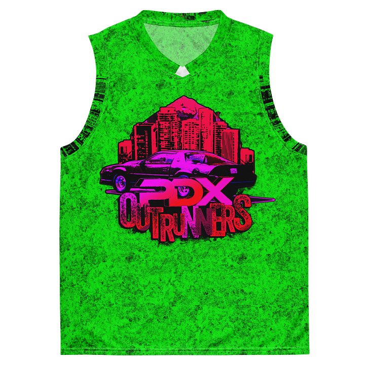The Portland Outrunners Jersey (Monster Green) product image (2)