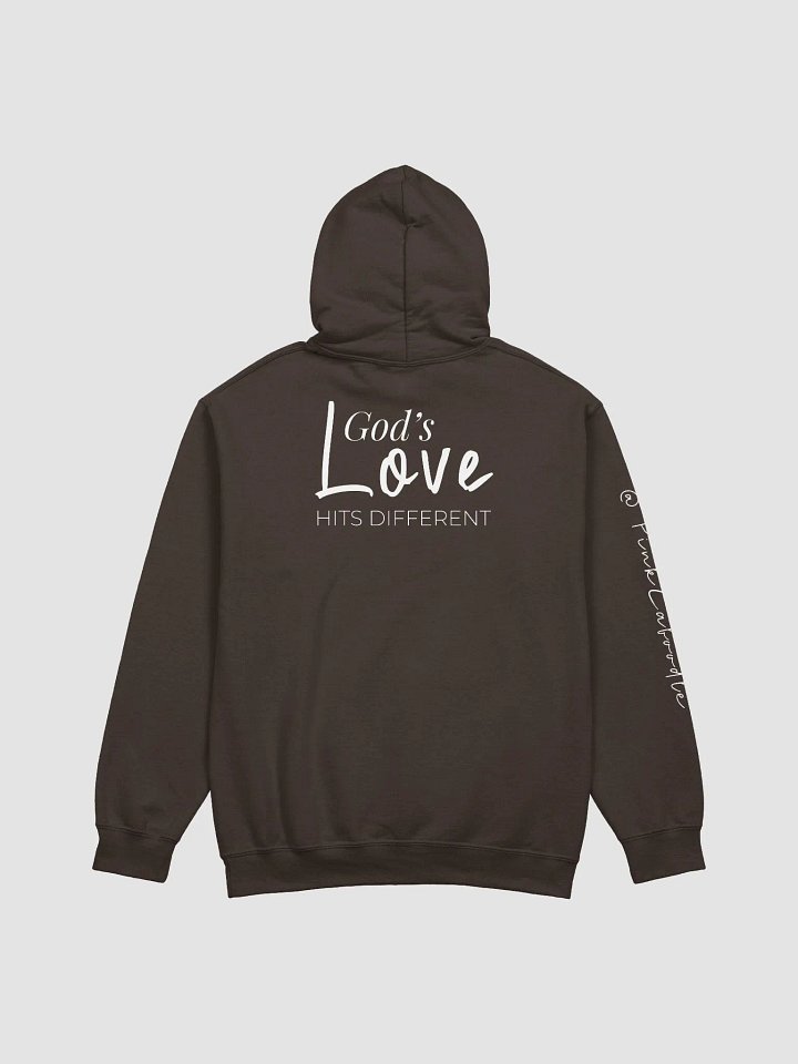 God’s Love Hits Different Hoodie product image (2)