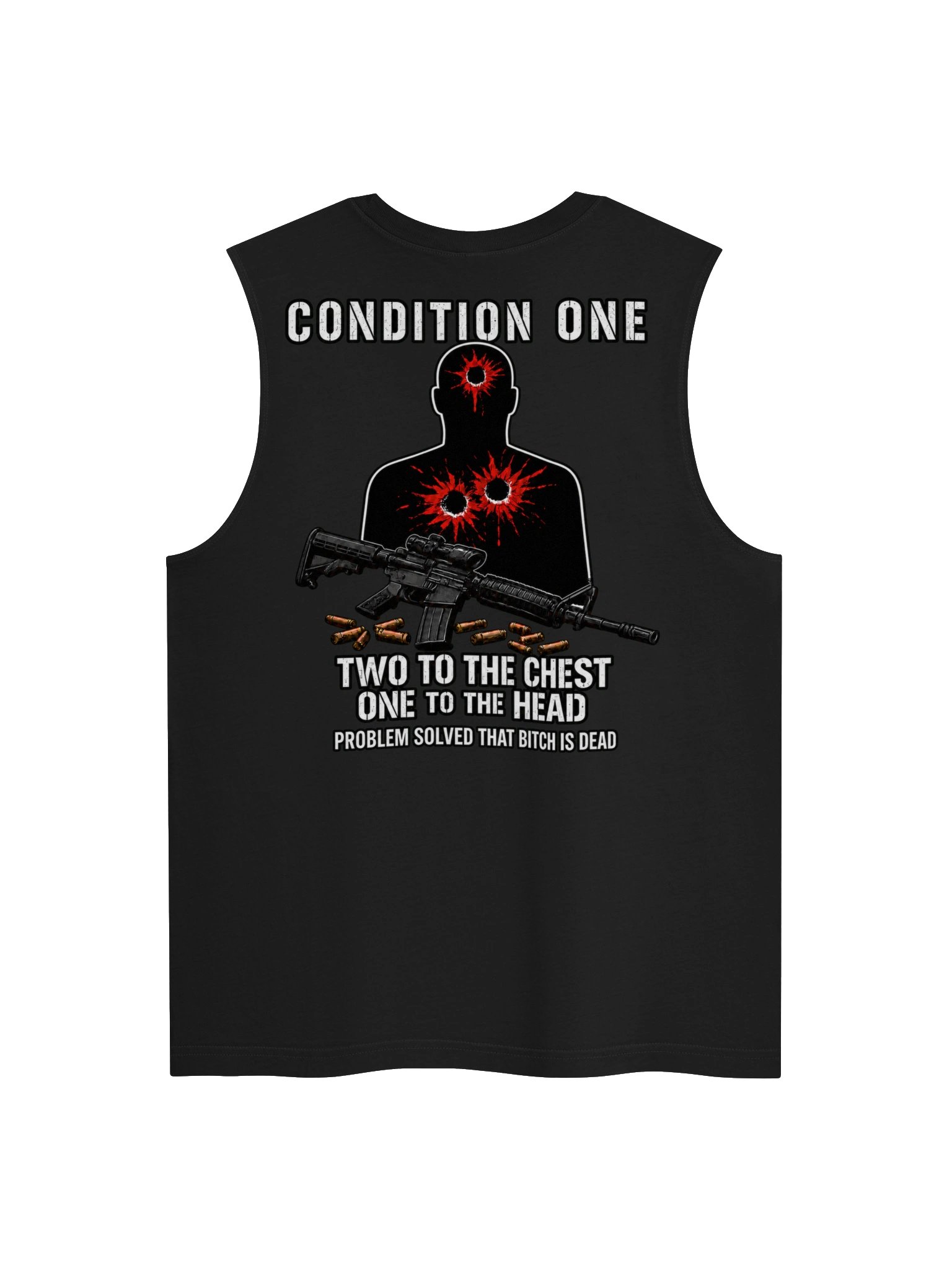Condition One / Problem Solved M16 Combat Doctrine Muscle Tank product image (2)