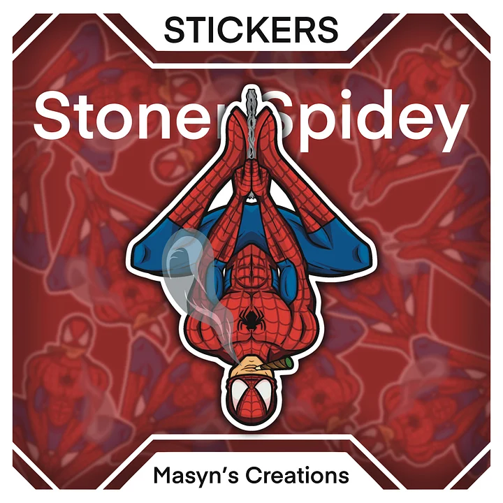 Stoner Spidey Sticker product image (1)