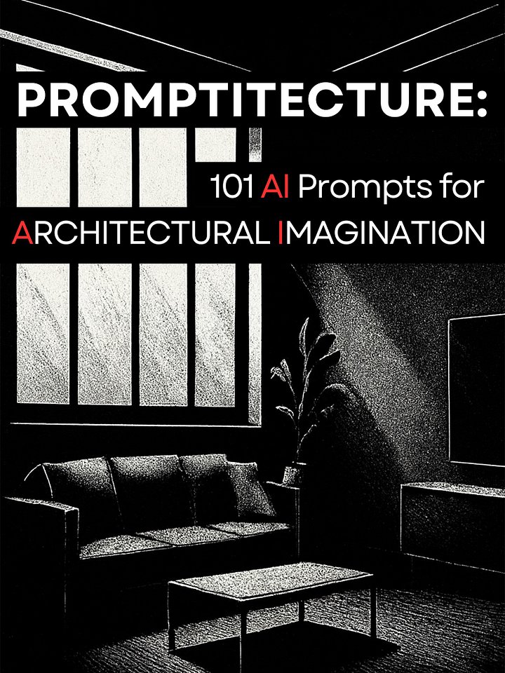 Promptitecture: 101 AI Prompts for Architectural Imagination Book product image (1)
