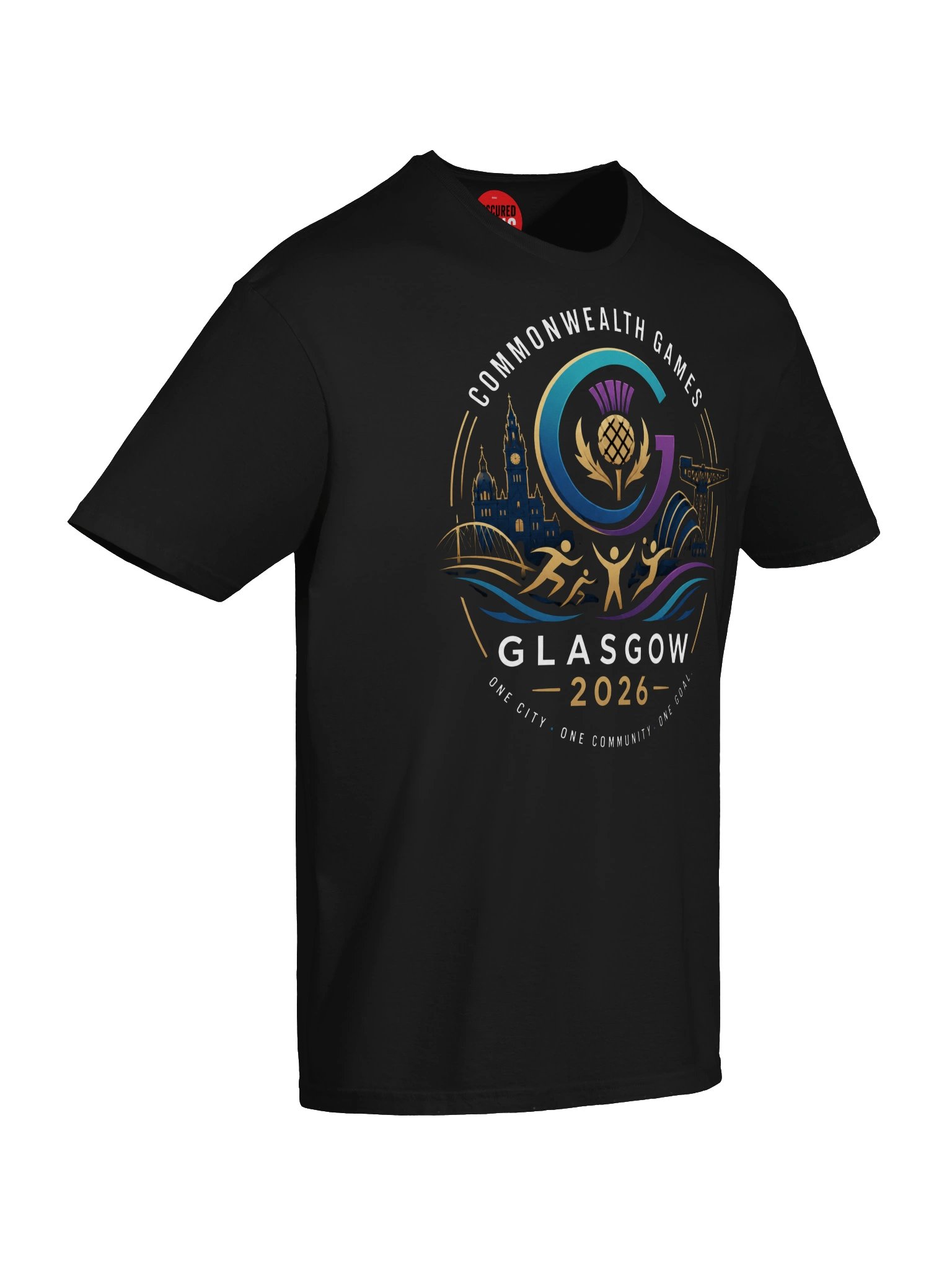 Glasgow 2026 Commonwealth Games Graphic Tee product image (6)