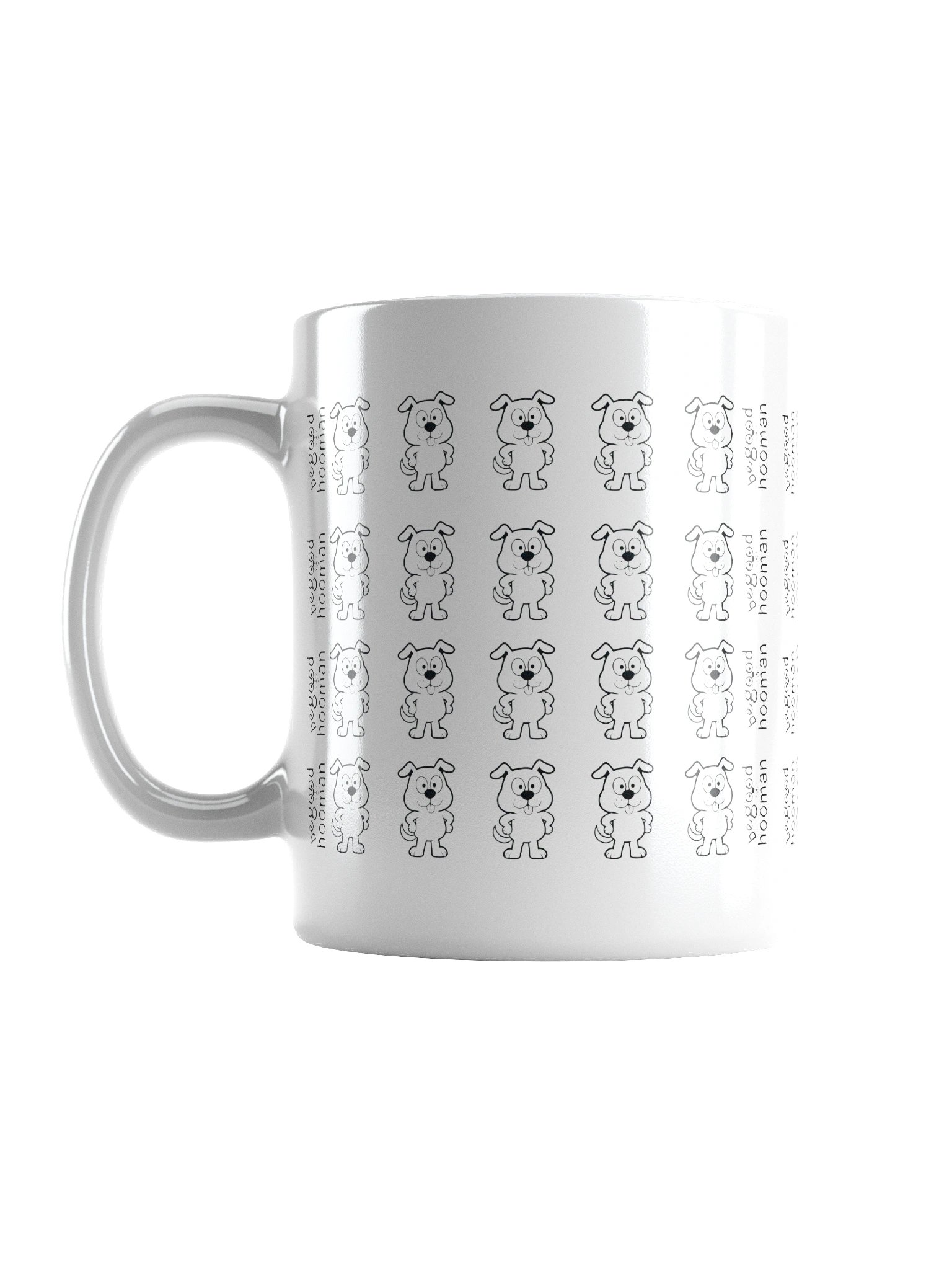 Classic 11 0Z Mug -Coop Dog Pattern product image (1)