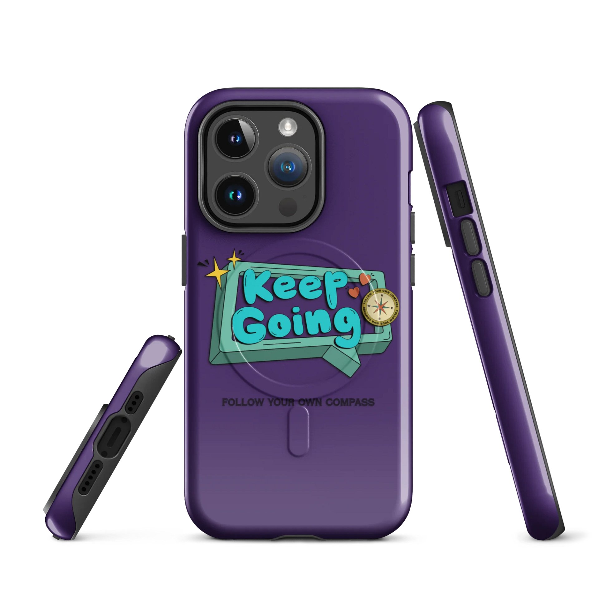 keep going ♡ phone case (iPhone - MagSafe Tough Case) product image (3)