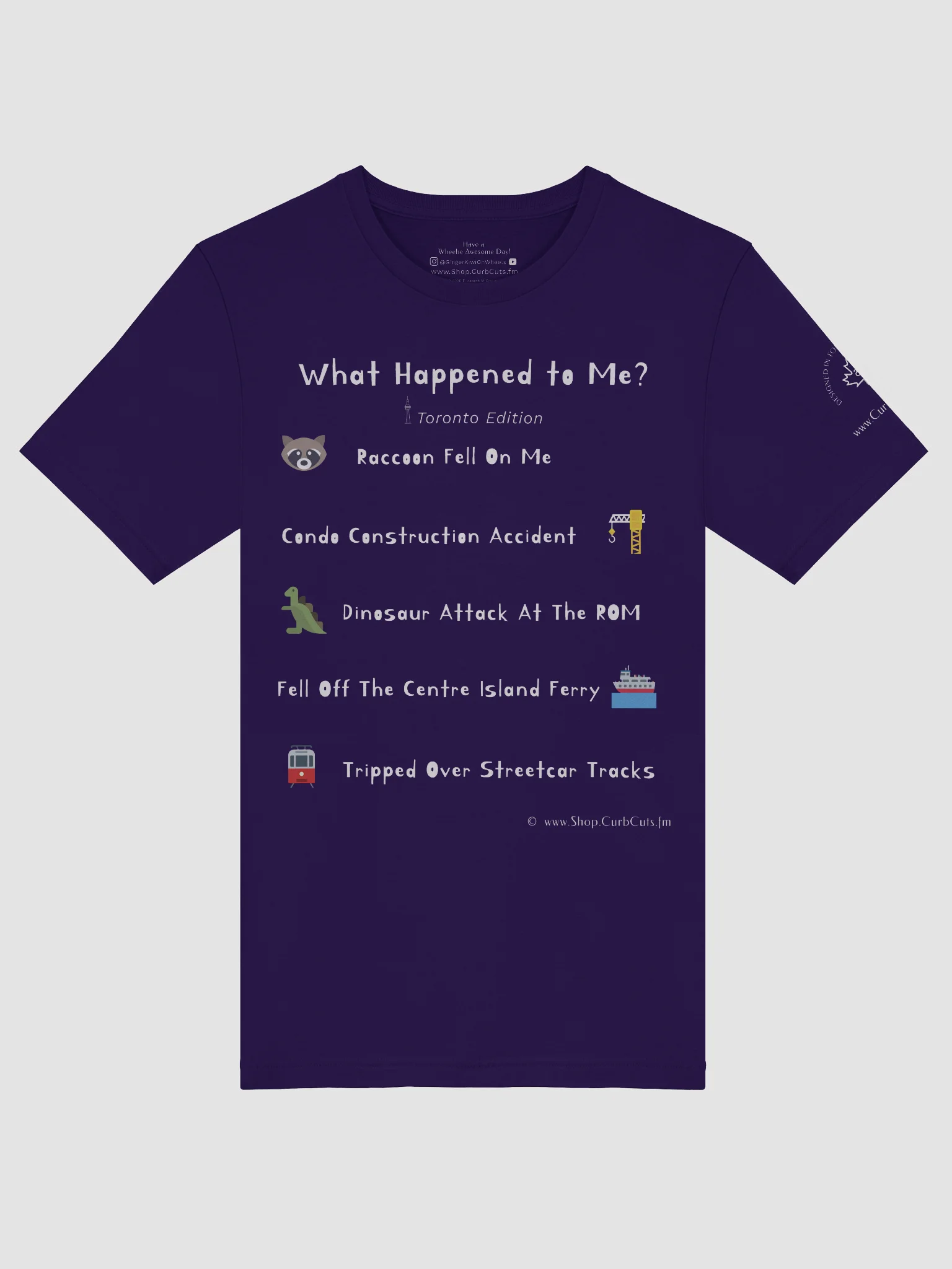 WHAT HAPPENED TO ME ? (Toronto Edition): Super Soft Tee product image (5)