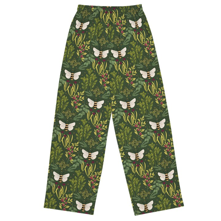 Bees and Foliage Unisex Wide Leg Pant product image (2)