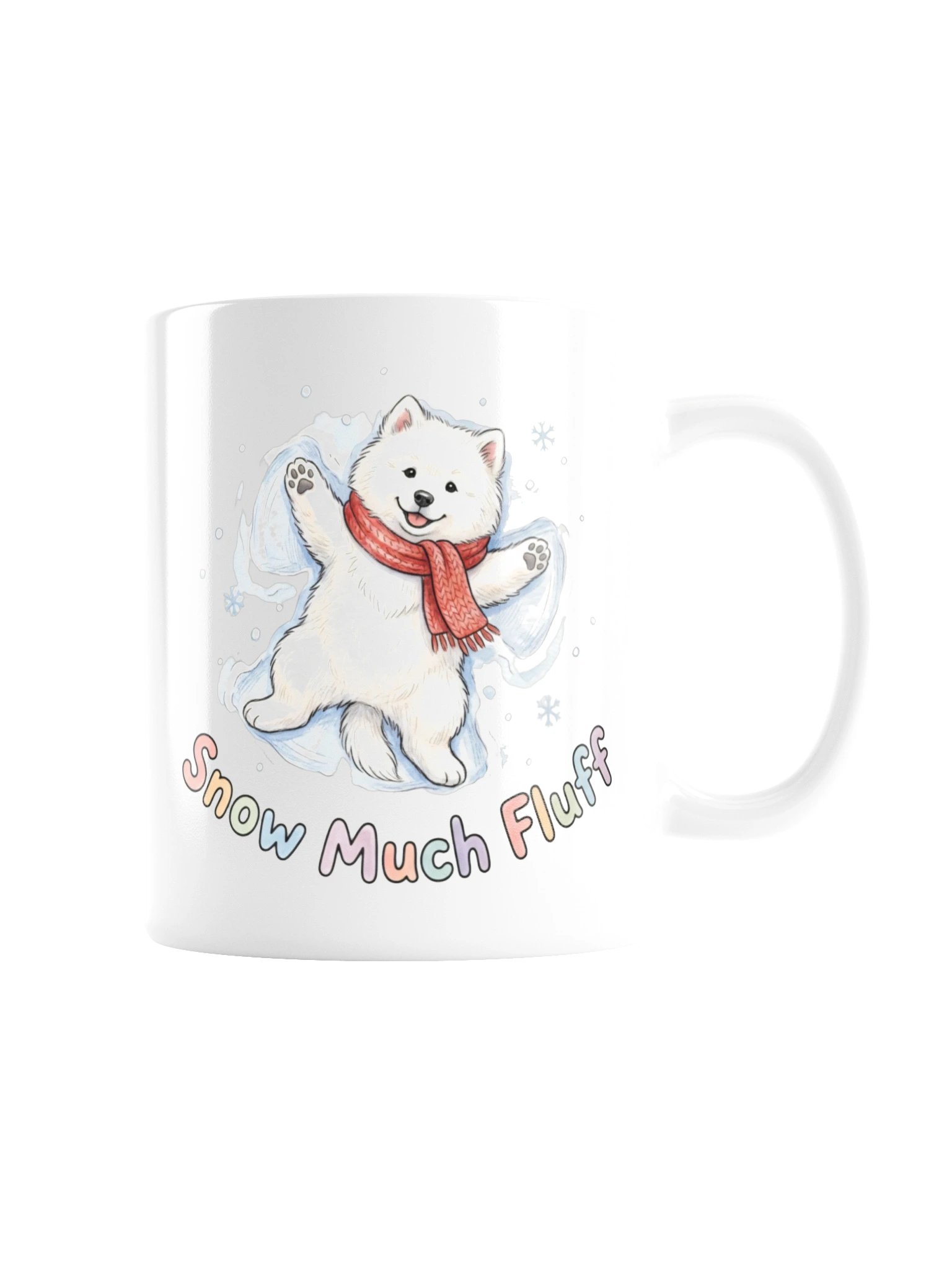 Snow Fluff Samoyed Mug product image (3)