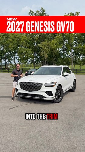 Is the 2027 Genesis GV70 a luxury crossover bargain at $59k??

#genesis #genesisgv70 #carreview #cars #carconfections