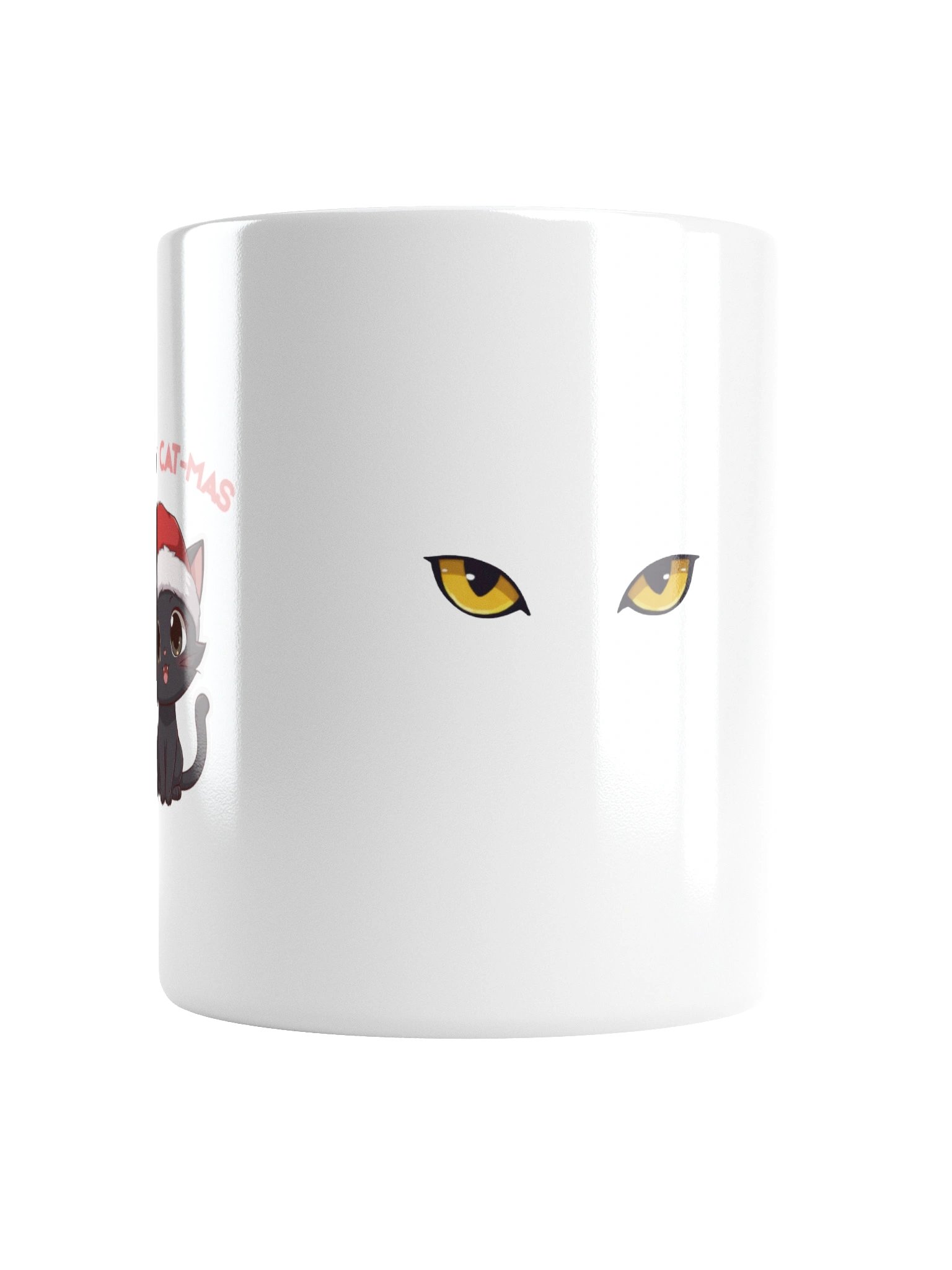 Merry Cat-mas White Glossy Mug product image (16)