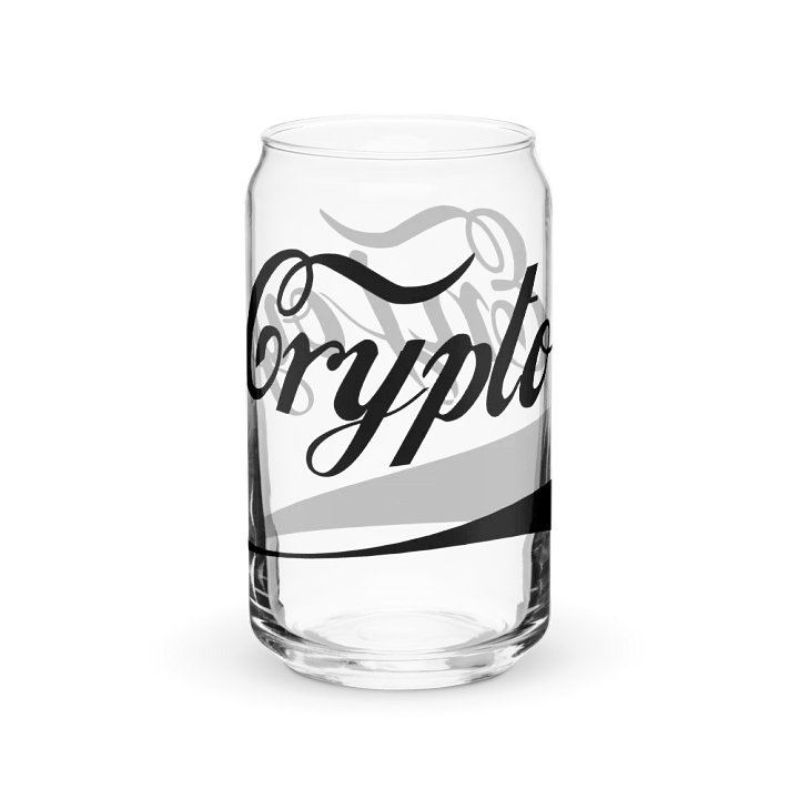 Sleek Can-Shaped Glassware - Enjoy Crypto product image (1)