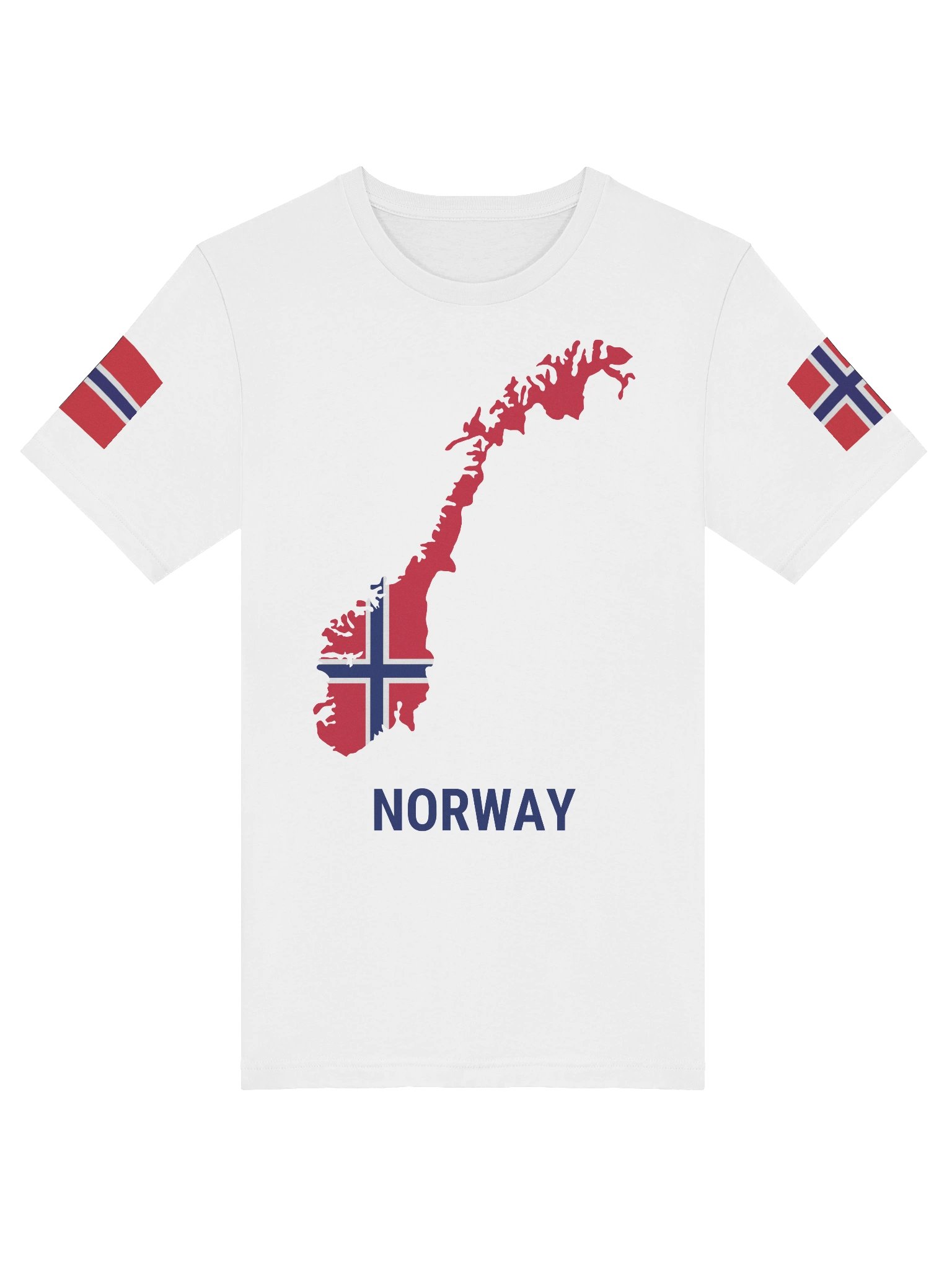 Norway 2026 World Cup Flag Tee - World Cup 2026 Map Edition - Premium Unisex T-Shirt product image (39)