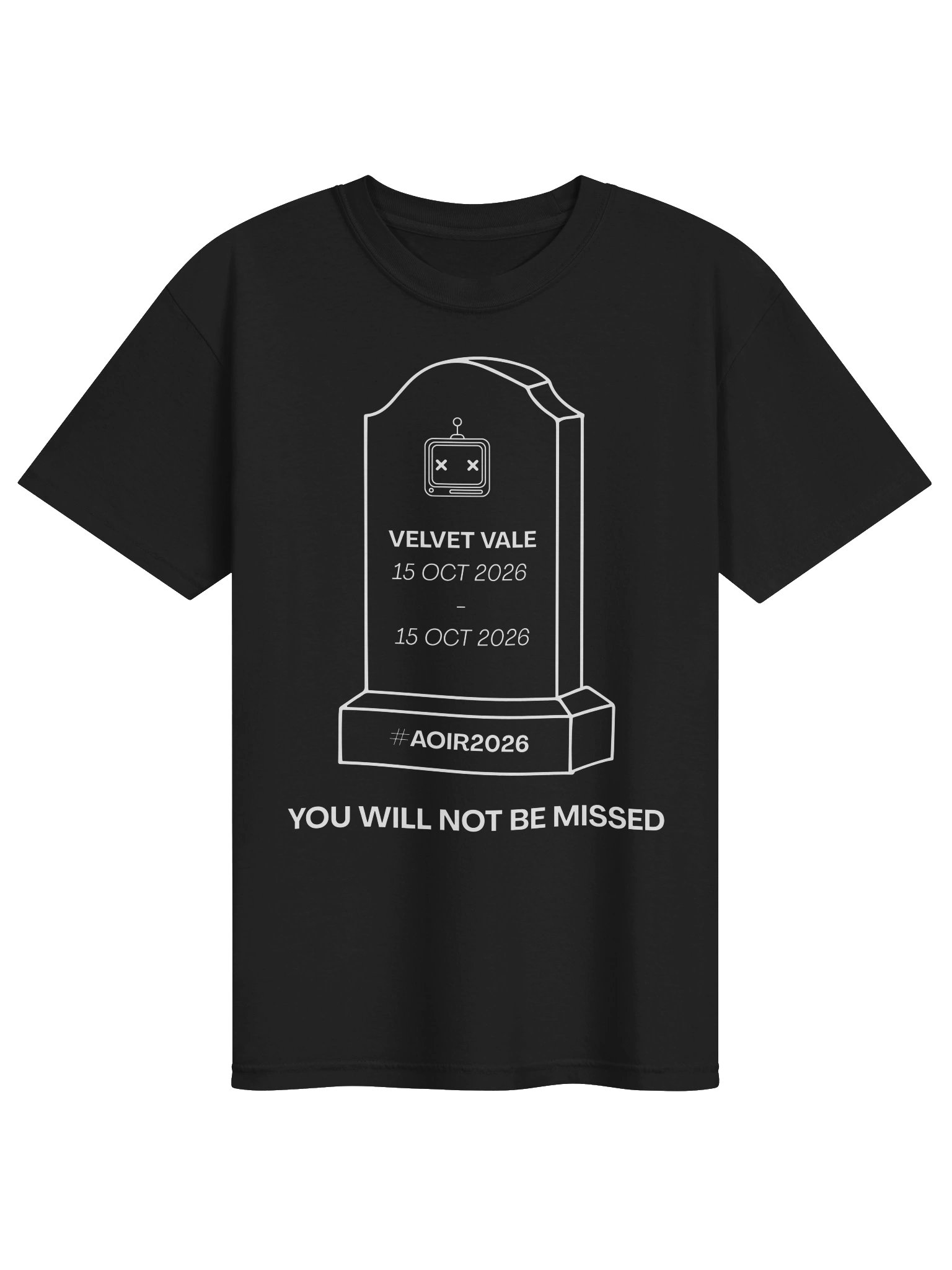 'RIP Velvet Vale' - Unisex Tee product image (1)