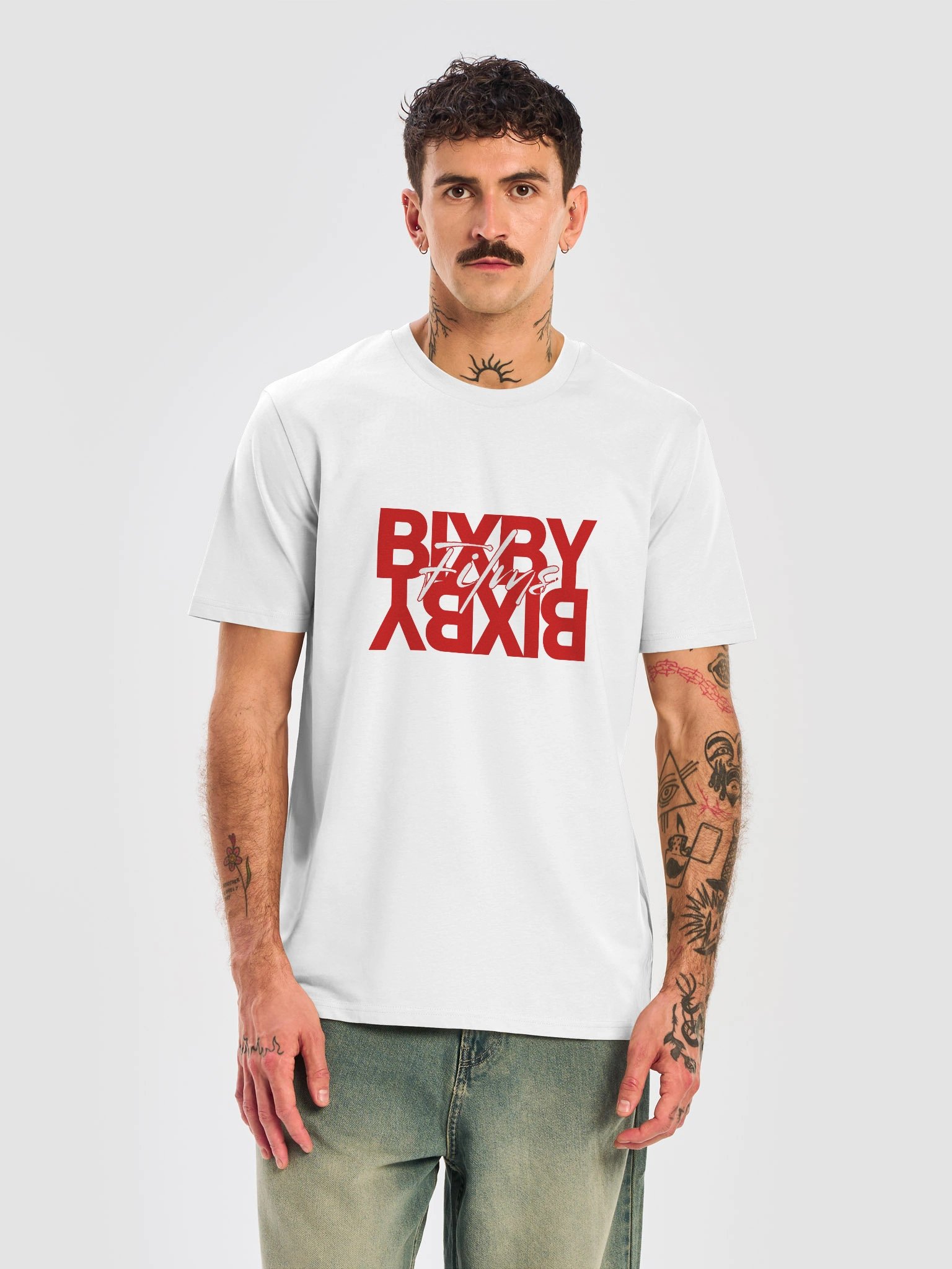 BixbyFilms Red Logo T Shirt product image (15)