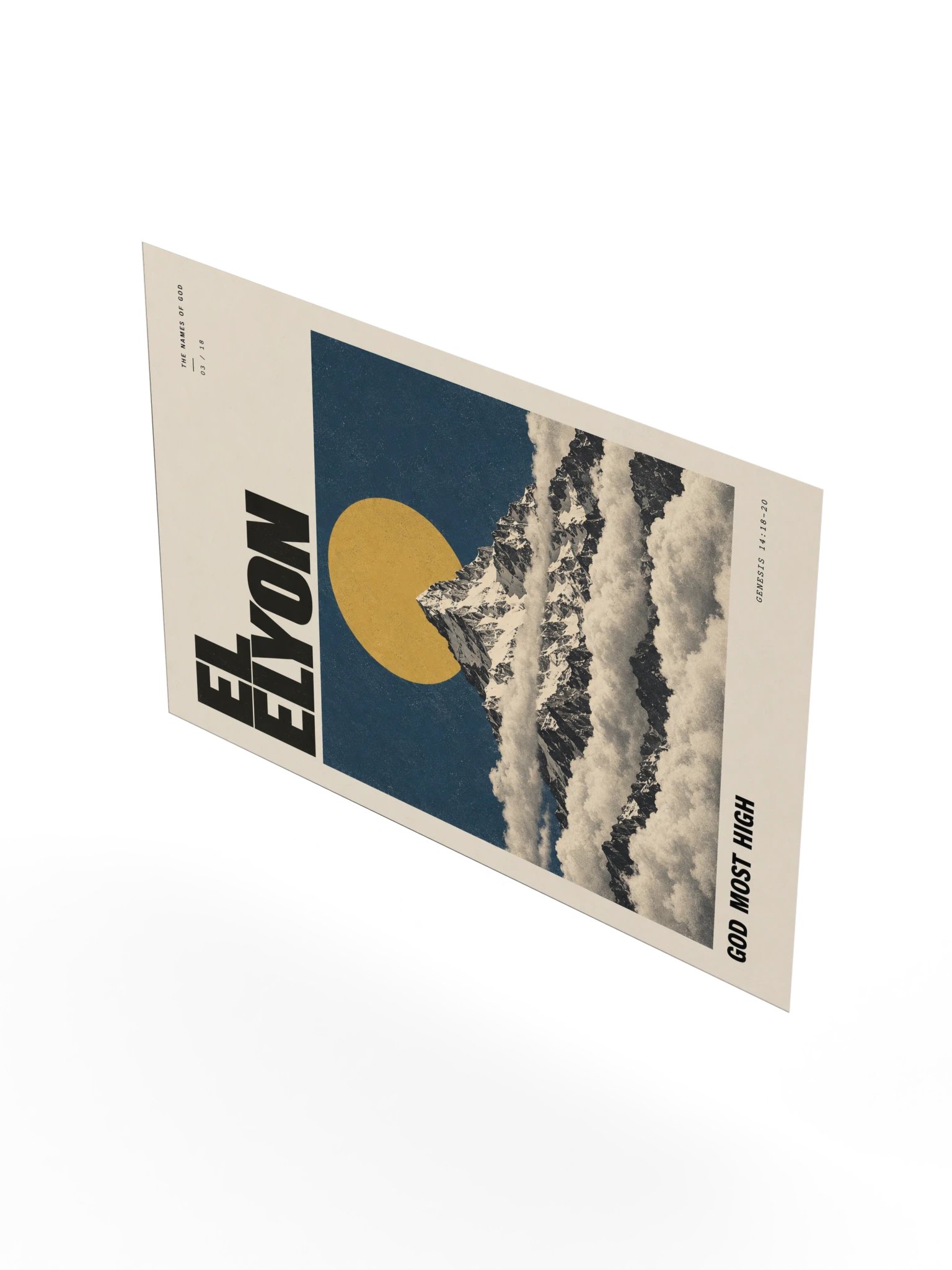 El Elyon | Names of God Art Print product image (8)