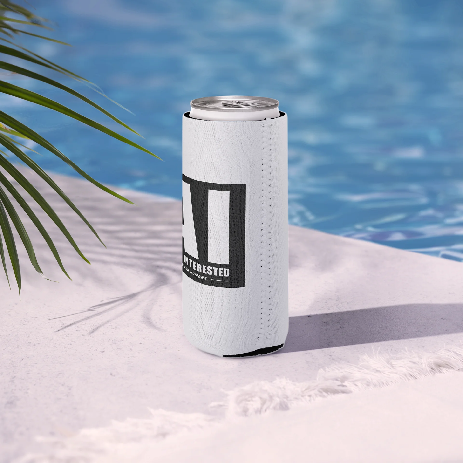 AI Ain't Interested Coozie | The "Human Standard" Can Cooler product image (6)