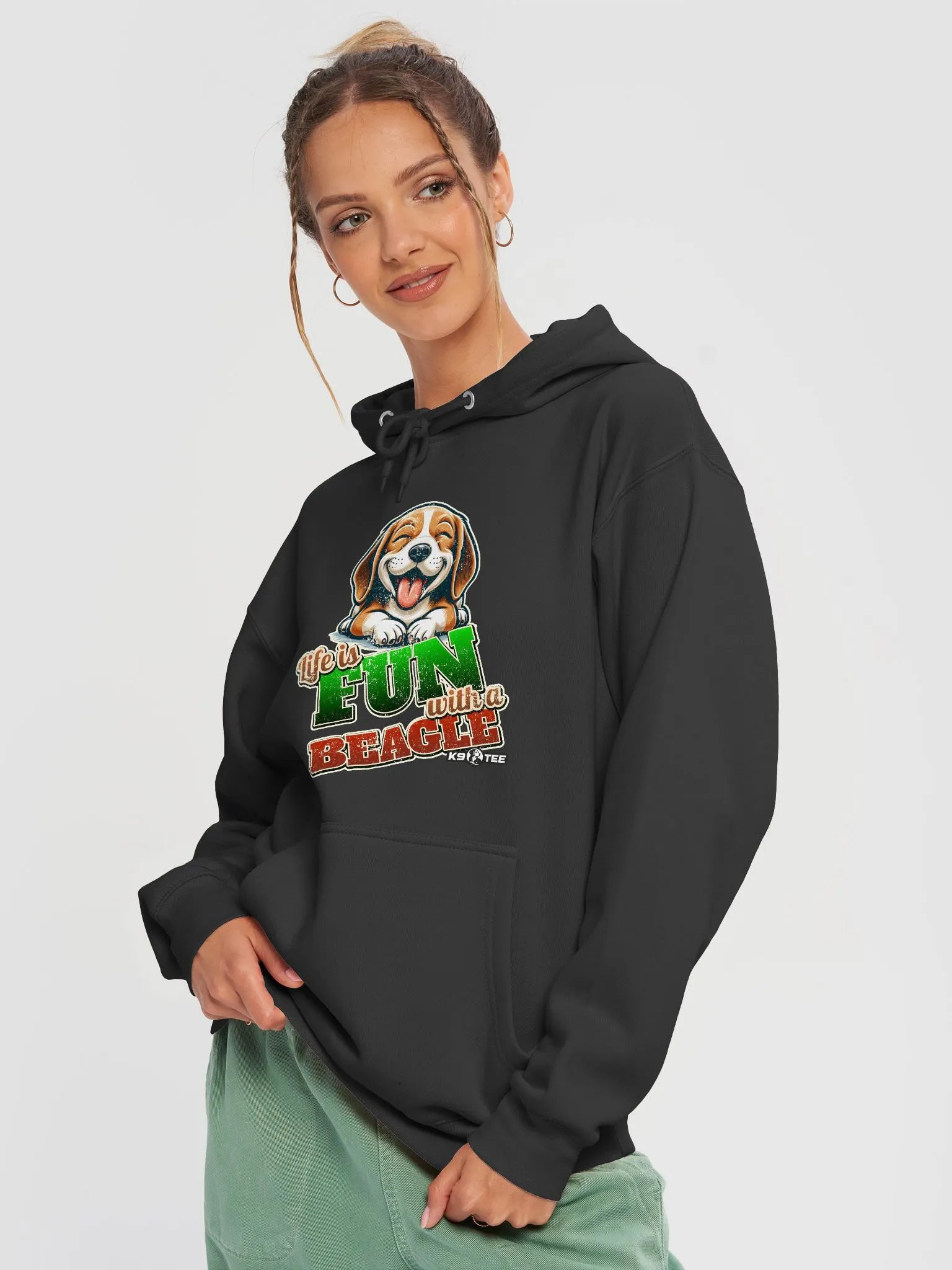 Beagle FUN - Premium Pullover Hoodie product image (19)