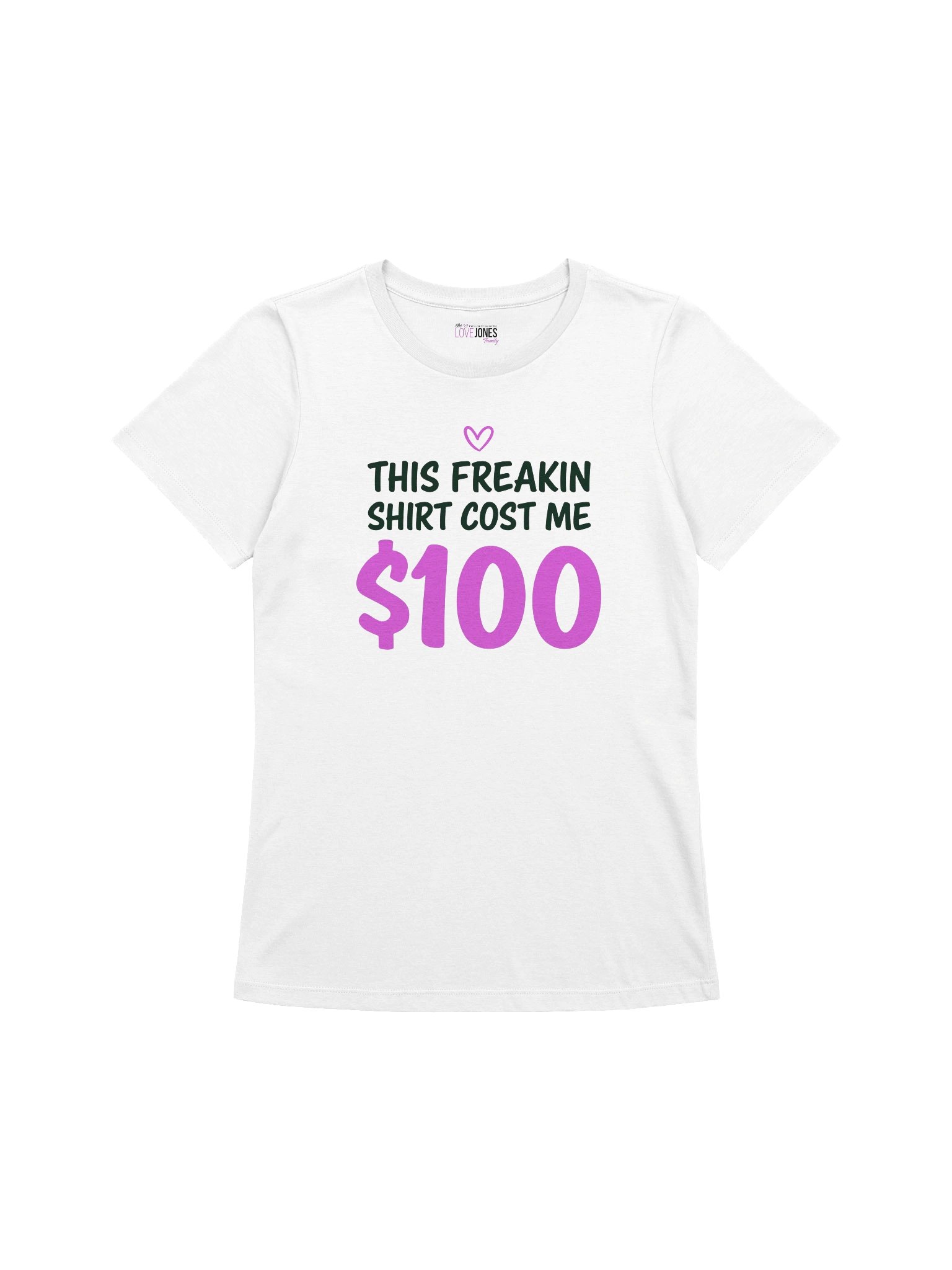 $100 Creator Support (White) product image (1)