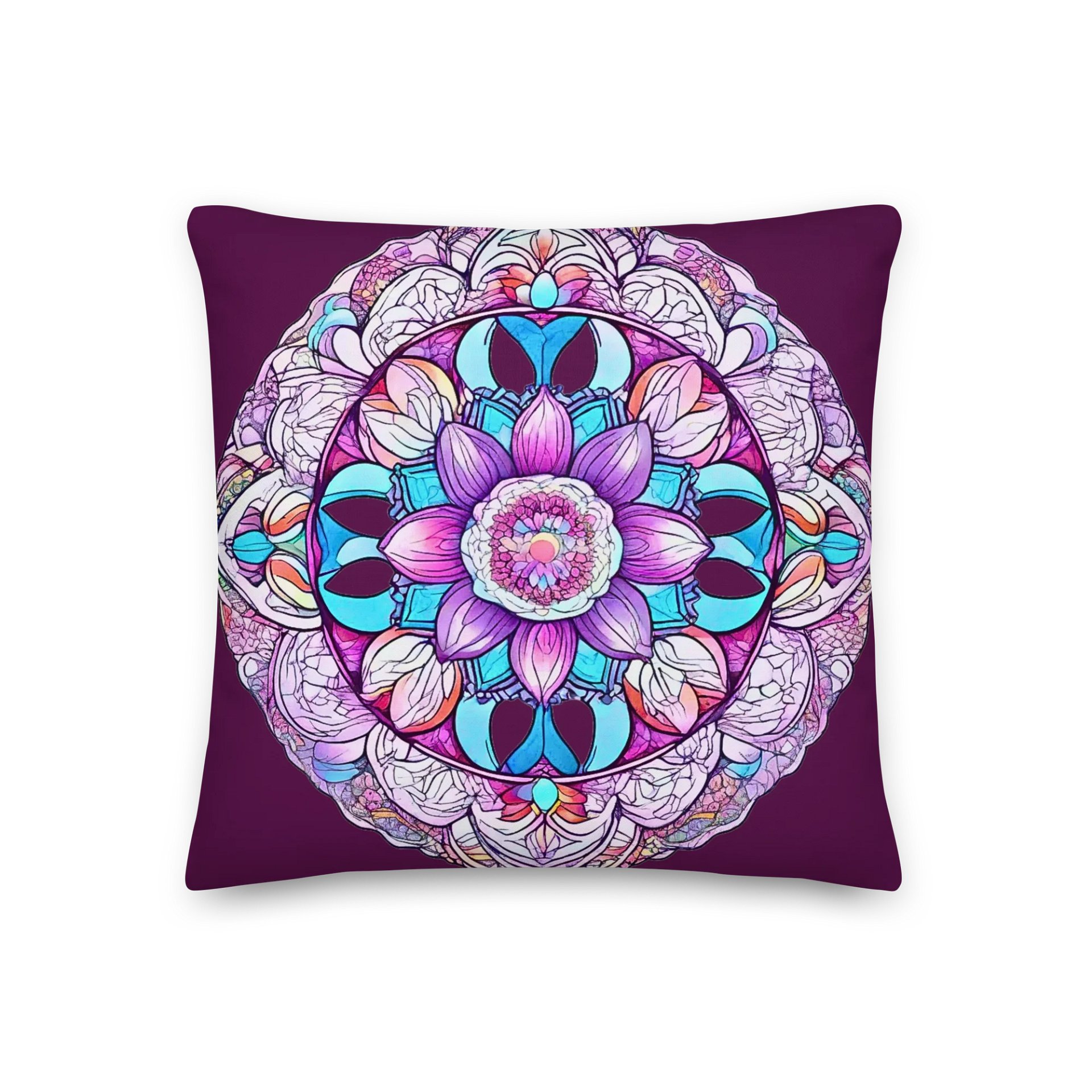 Moonlit Garden Mandala - Pillow product image (1)