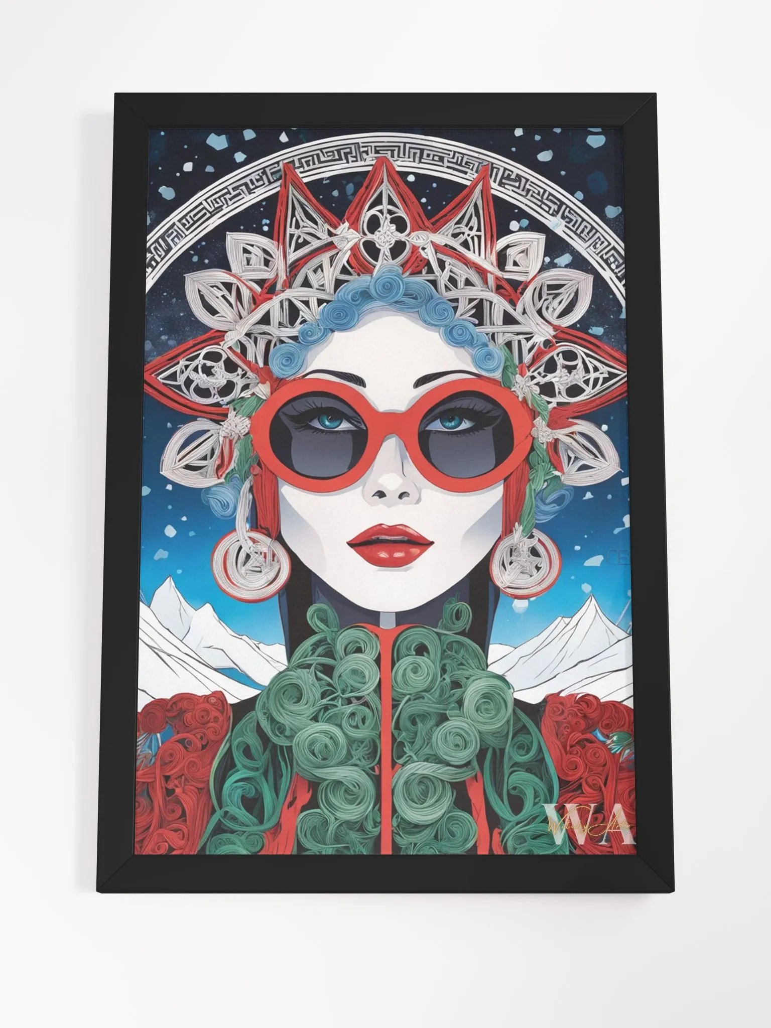 Winter Wiccan 05 - Framed Matte Poster product image (16)
