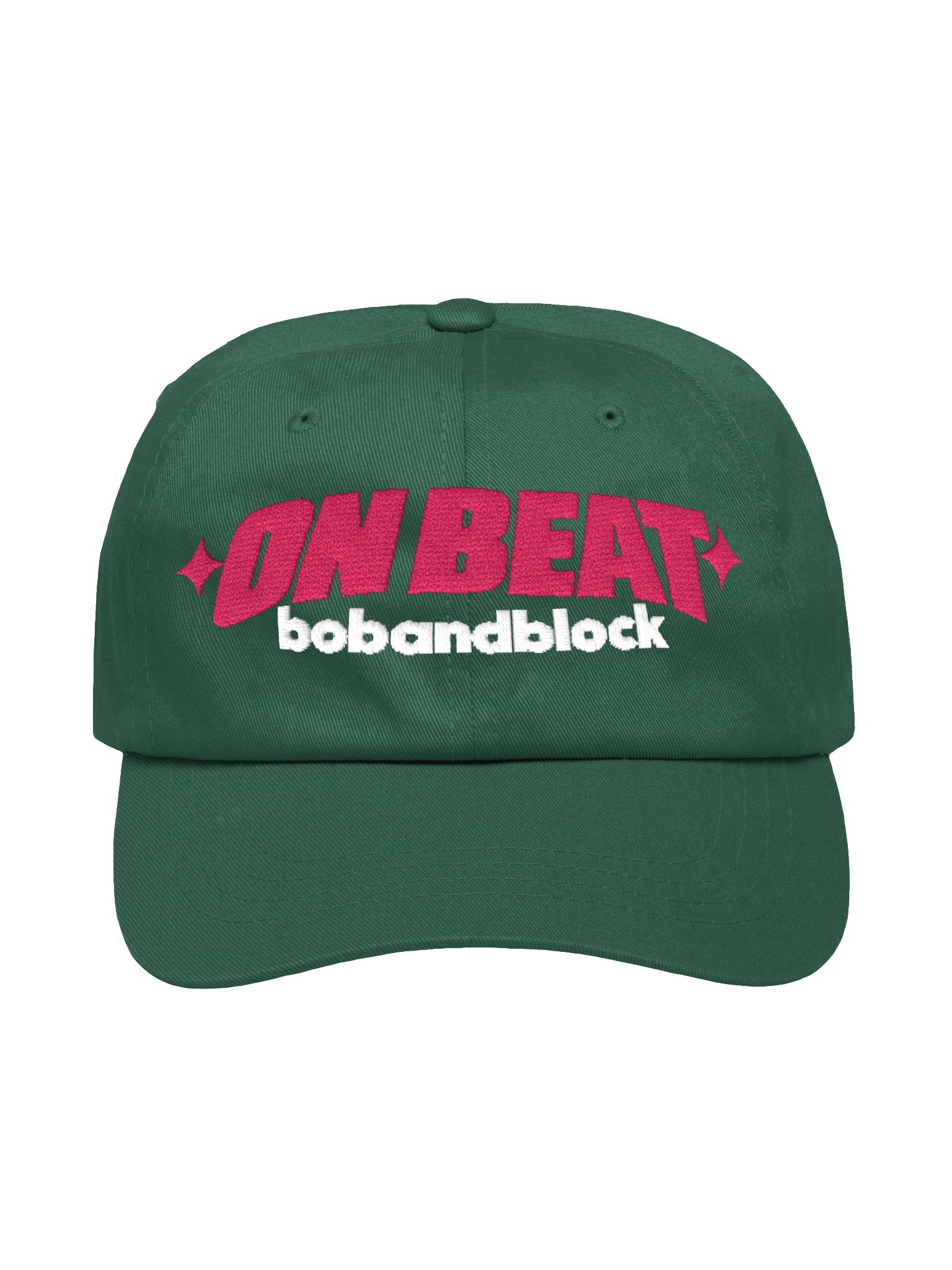 On Beat Embroidered Cap product image (1)