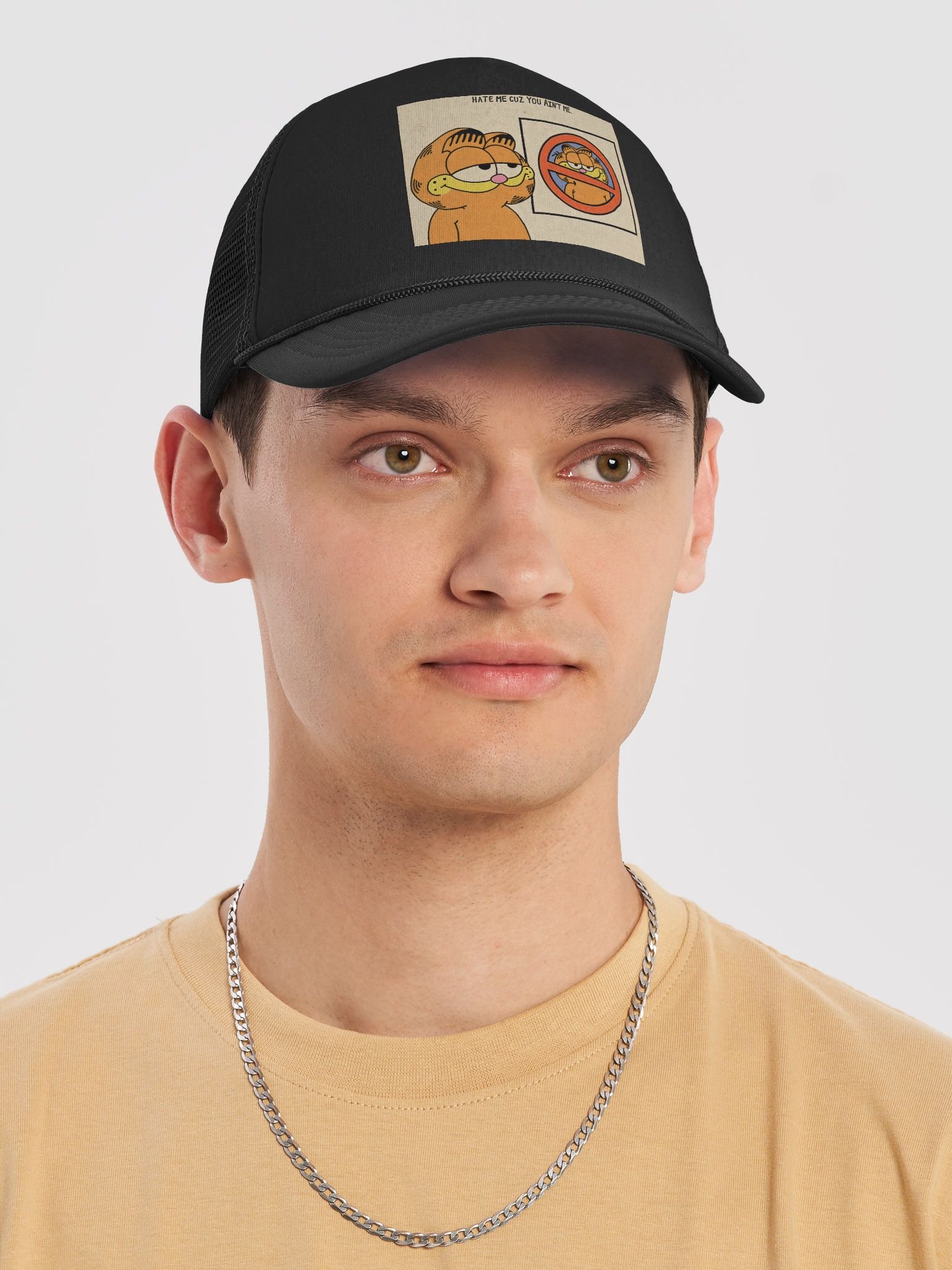 Hate me cause you aint me Trucker Hat product image (5)