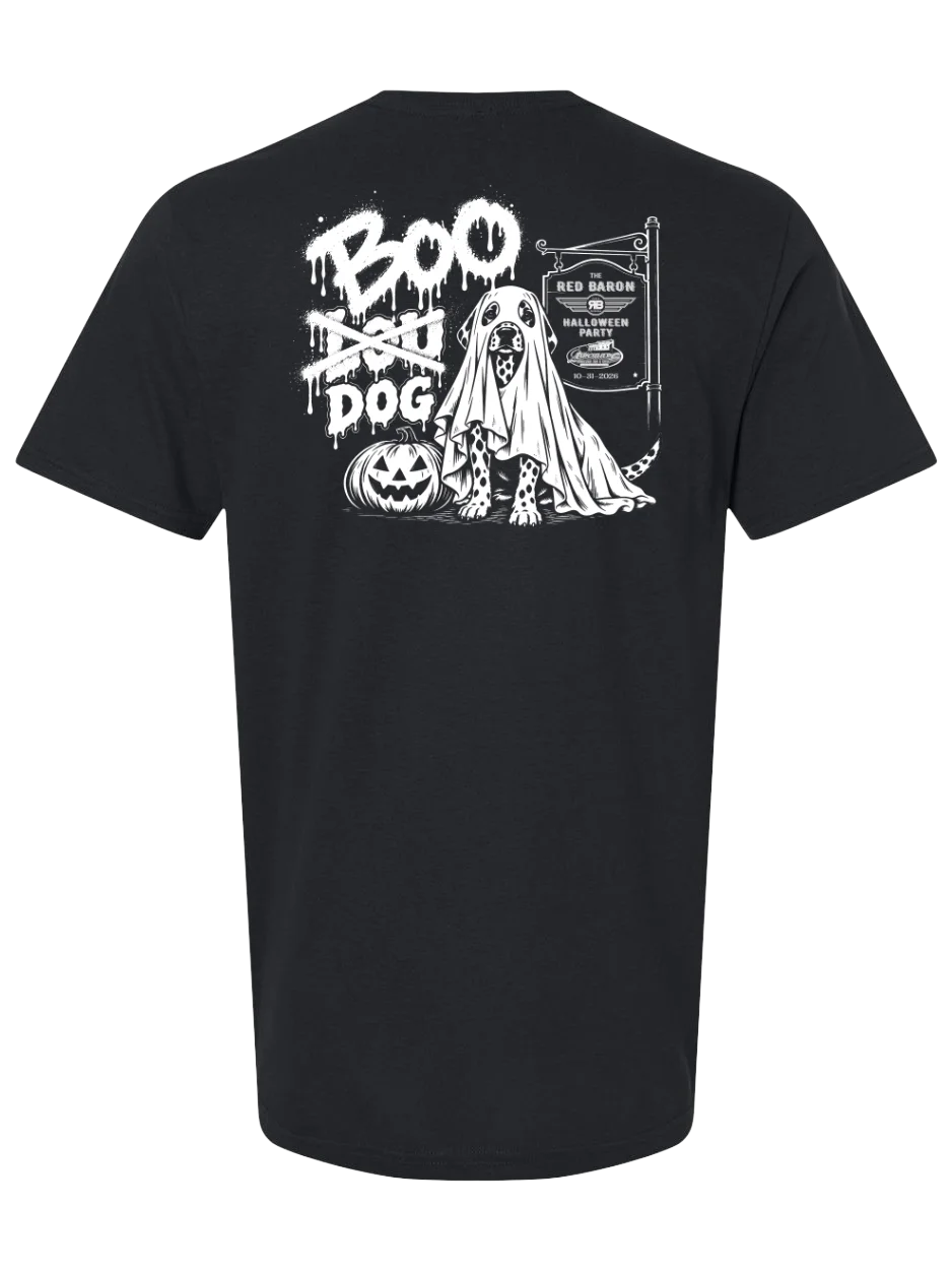Lou Dog | Red Baron / 2 Brothers Halloween Party Tee (GLOW IN THE DARK) product image (2)