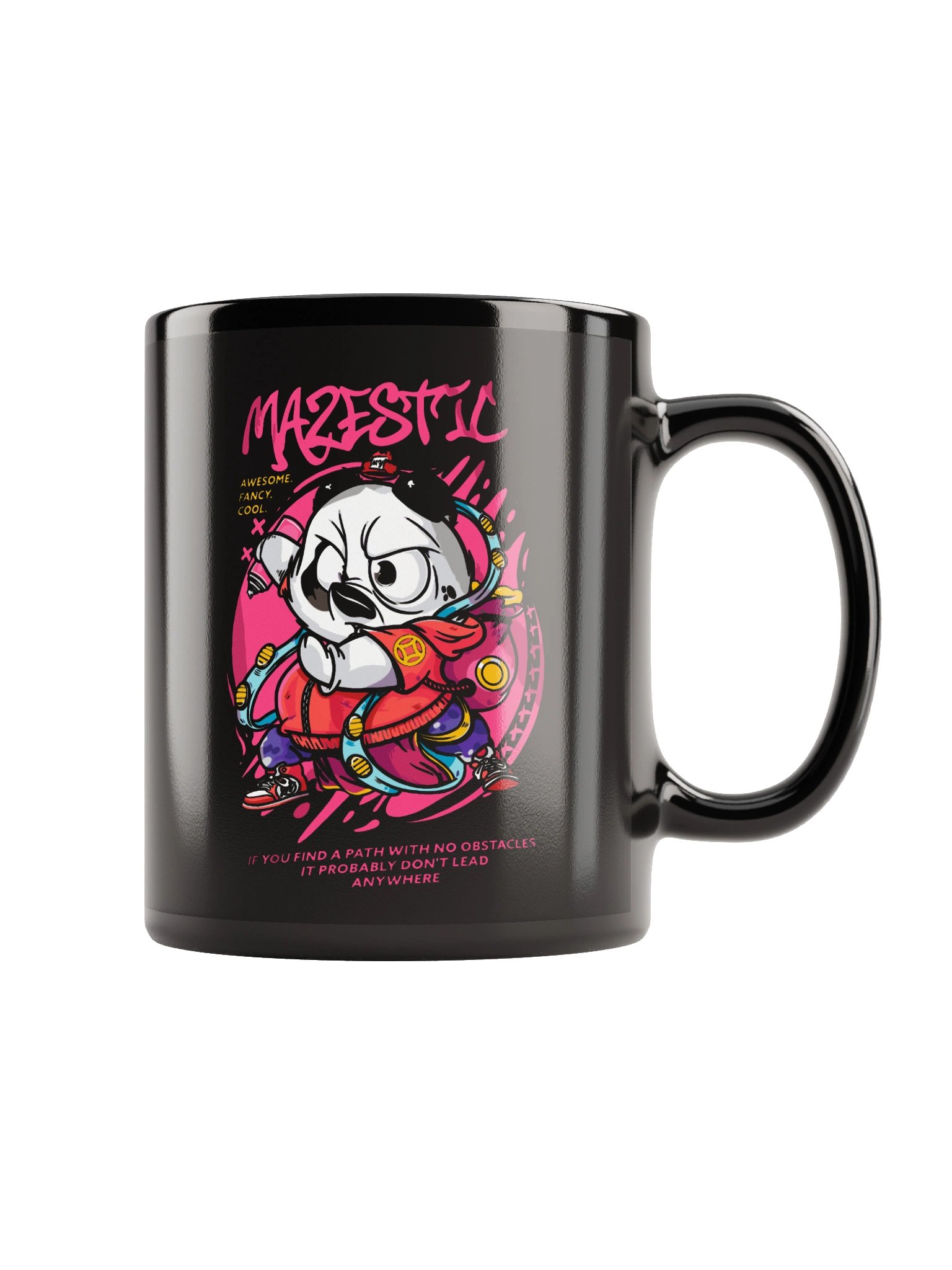 Ceramic Mug – Mazestic Modern Graphic Coffee Mug for Daily Use product image (1)