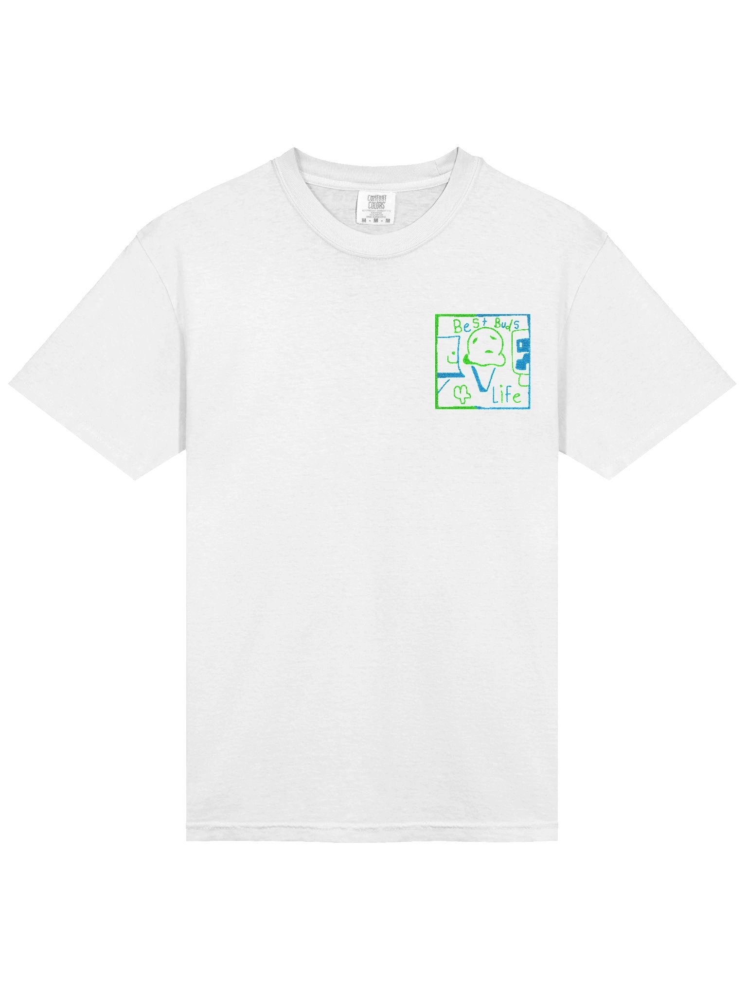 Creepah & Buckey 'Best Buds' Pocket Tee product image (3)