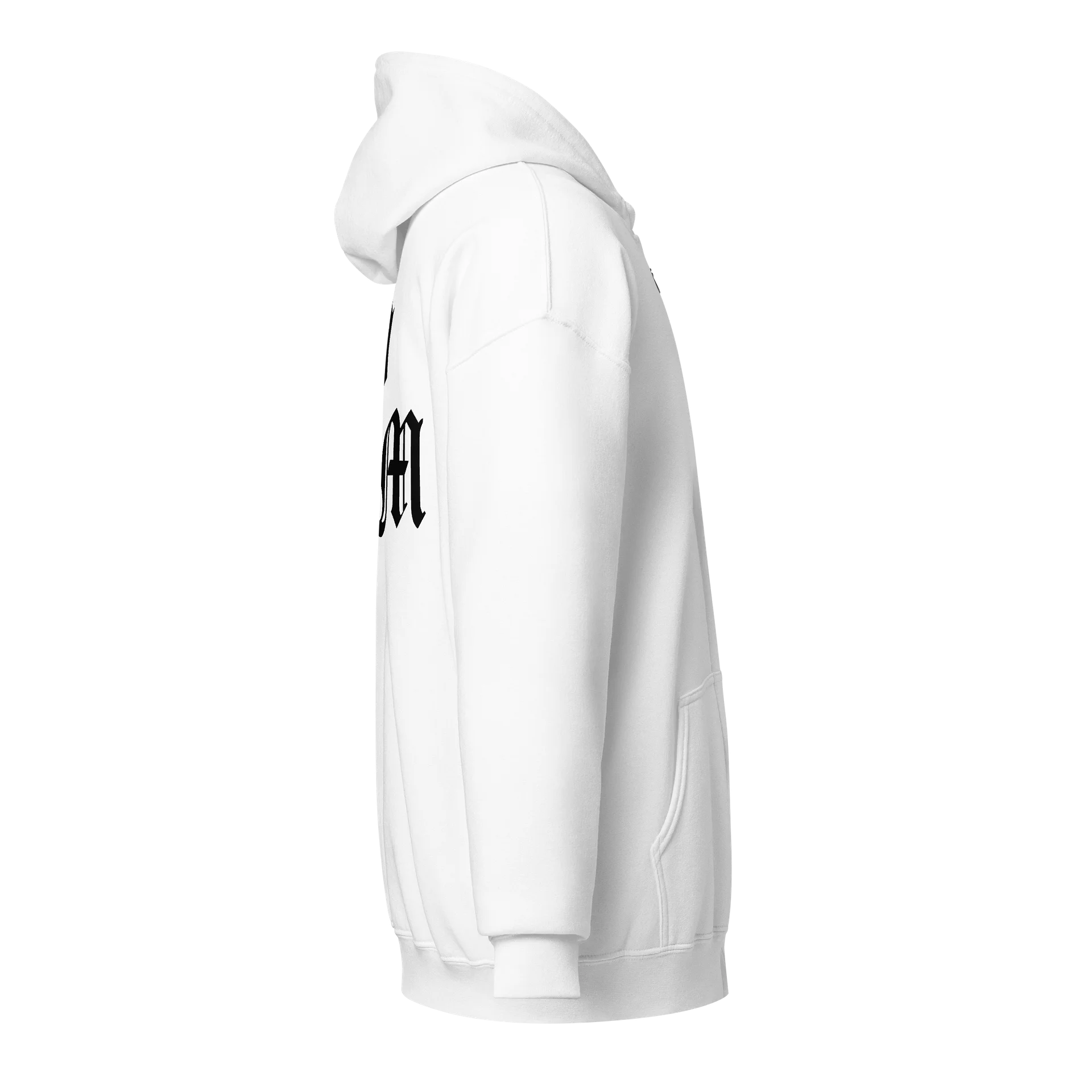 Generic Logo Zip Hoodie (Black Logo) product image (35)