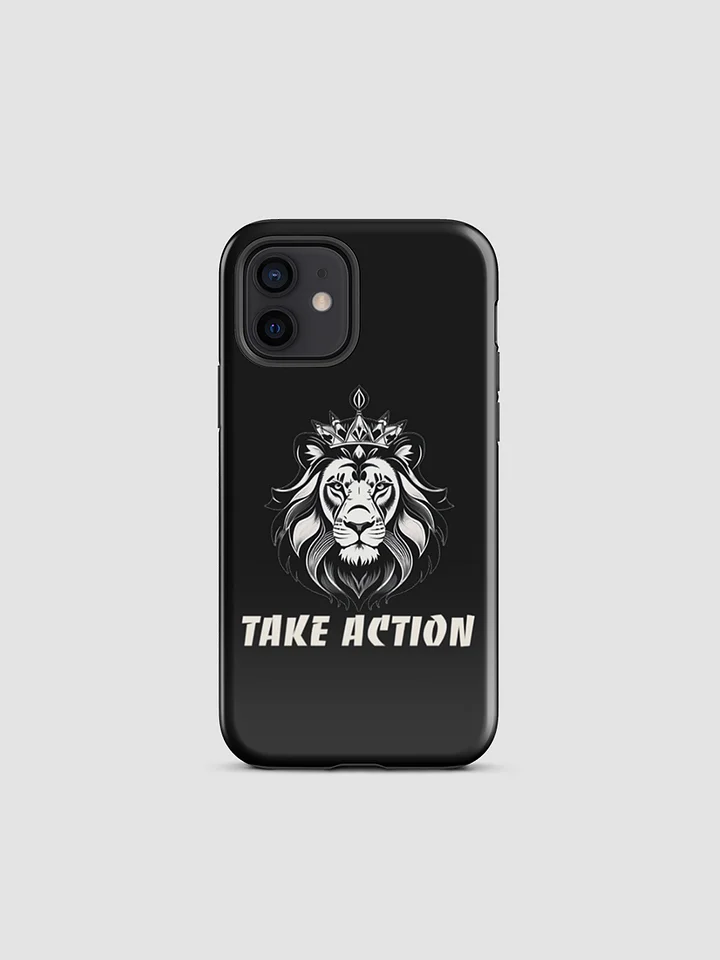 Durable Take Action Case for iPhone Black product image (1)
