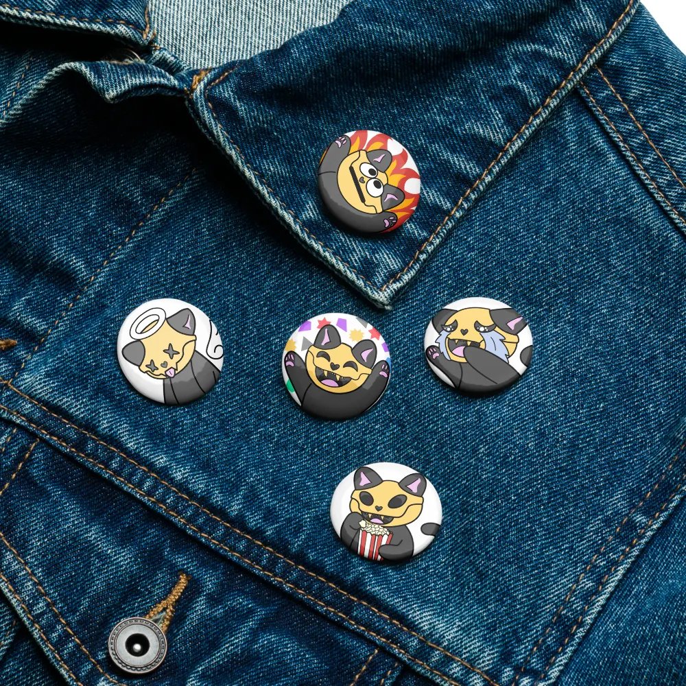 Classic Emote Pin Set product image (7)