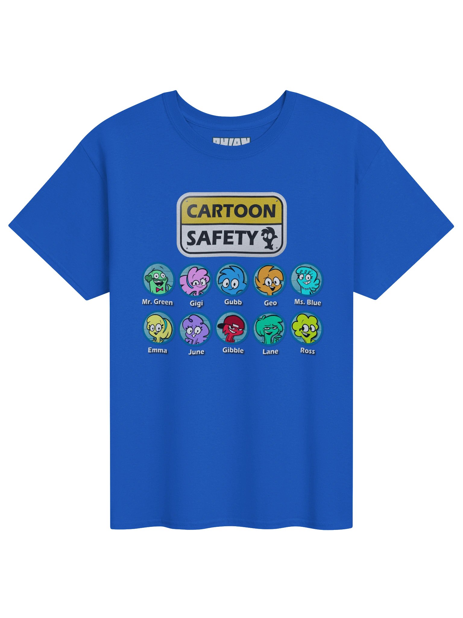 Cartoon Safety - Students and Staff T-Shirt product image (1)