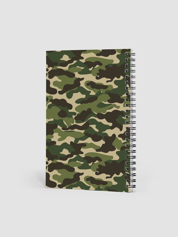 Versatile Camo Design Spiral Notebook for Notes product image (2)