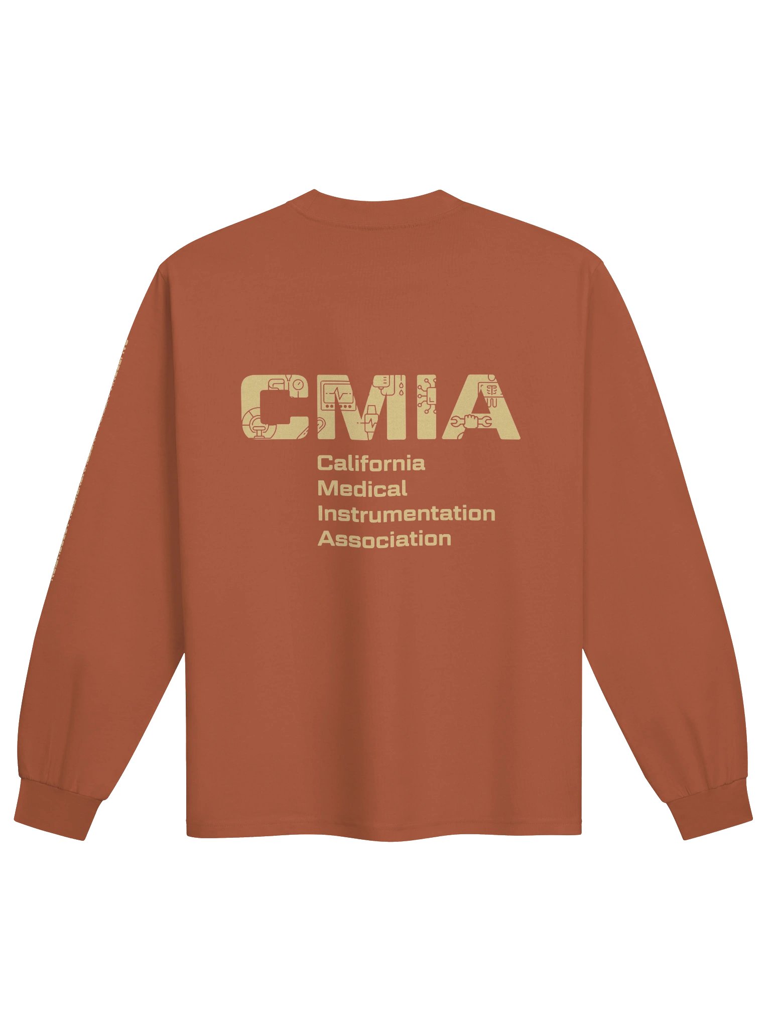 CMIA Premium Long Sleeve Shirt / Gold Graphic — Color Logo product image (2)