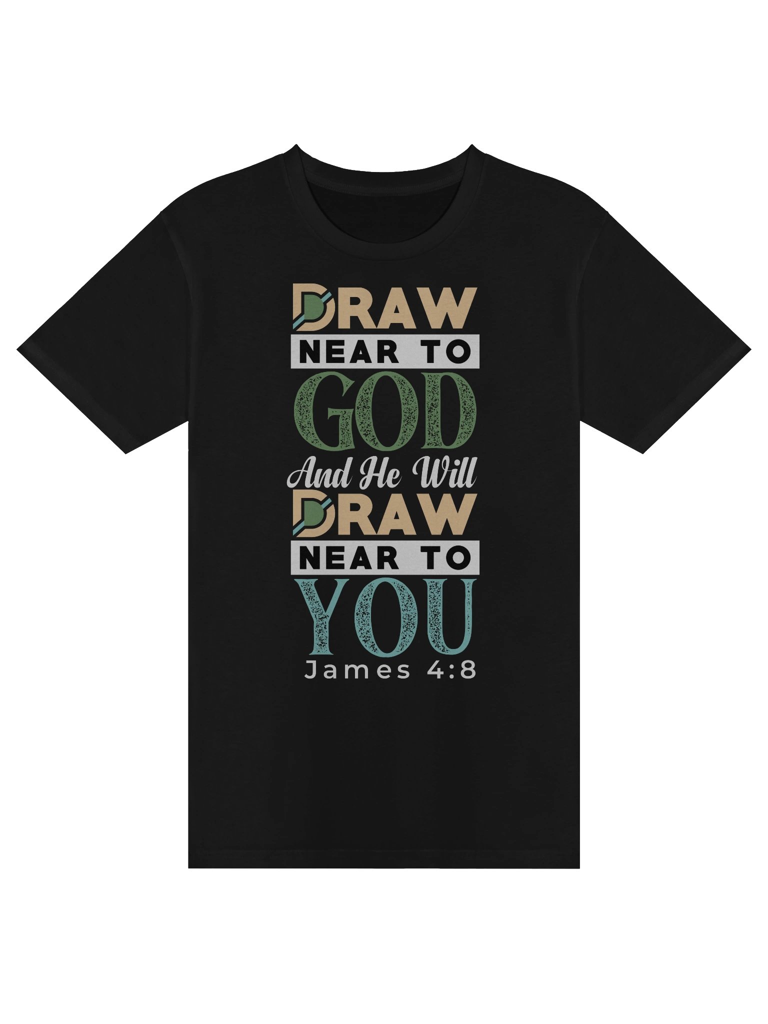 James 4:8 Scripture T-Shirt product image (1)