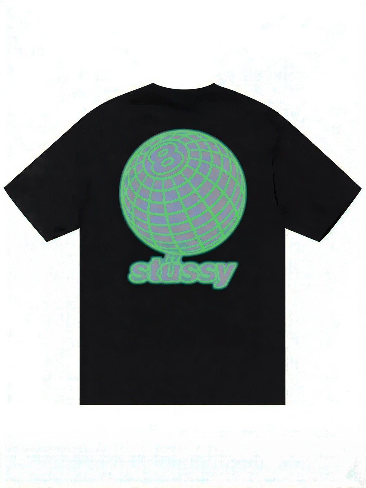8 BALL GRID TEE-BLACK product image (1)