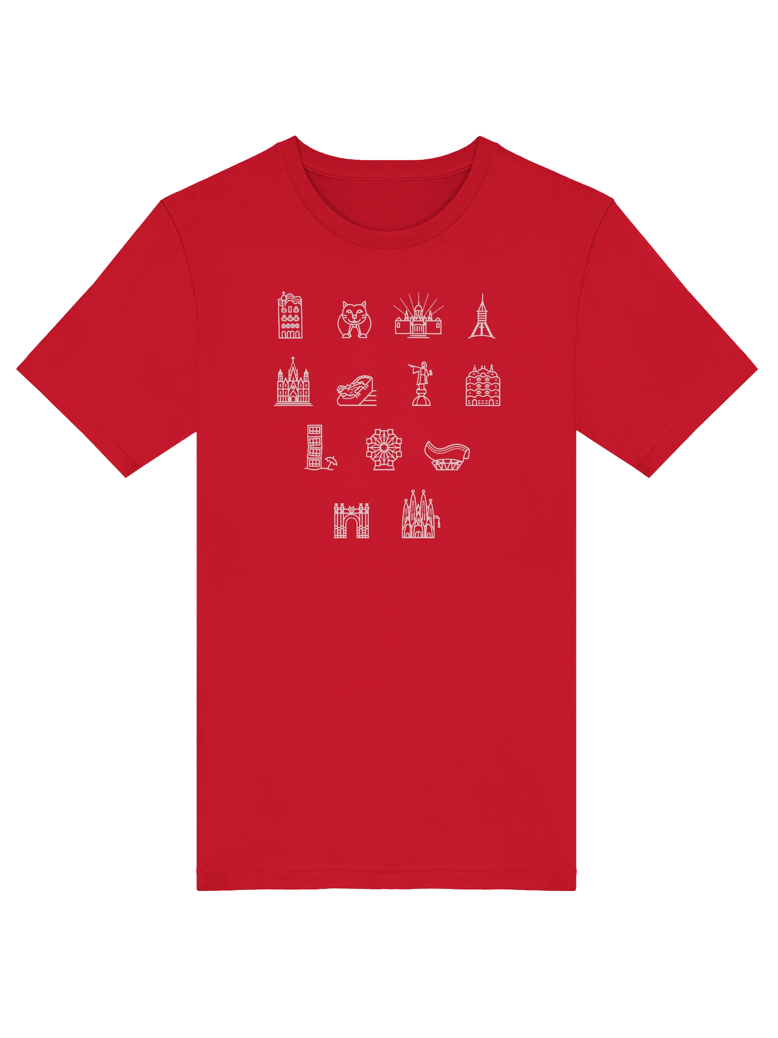 Barcelona Icons T-shirt product image (23)