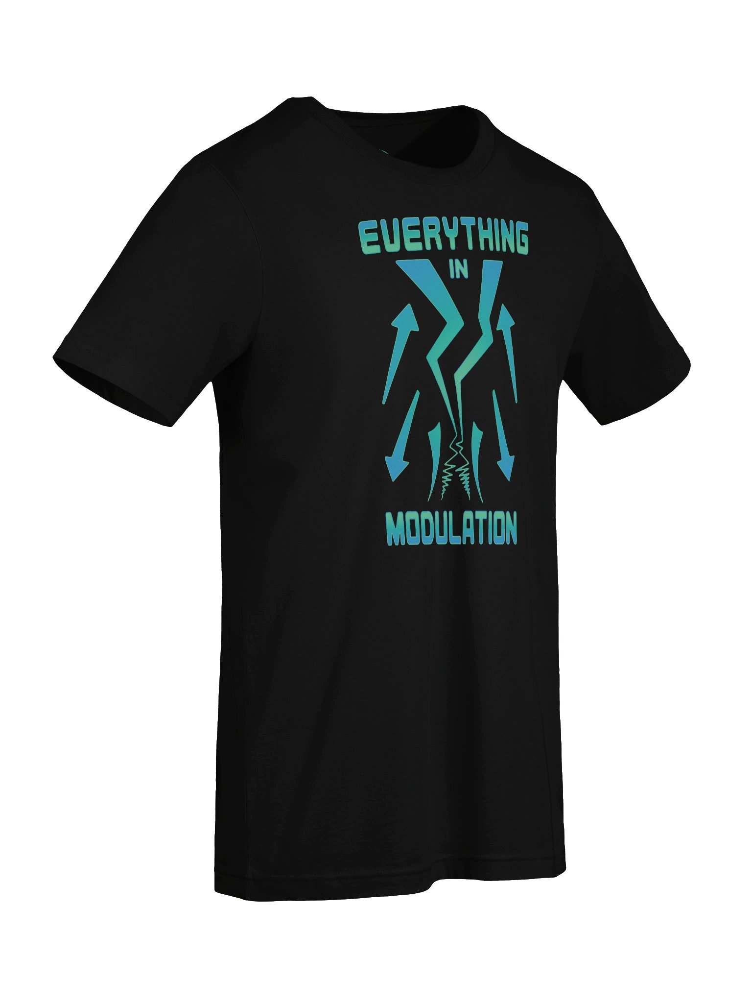 Modular Synthesizer T-Shirt - Everything In Modulation (Make Noise Maths) product image (6)