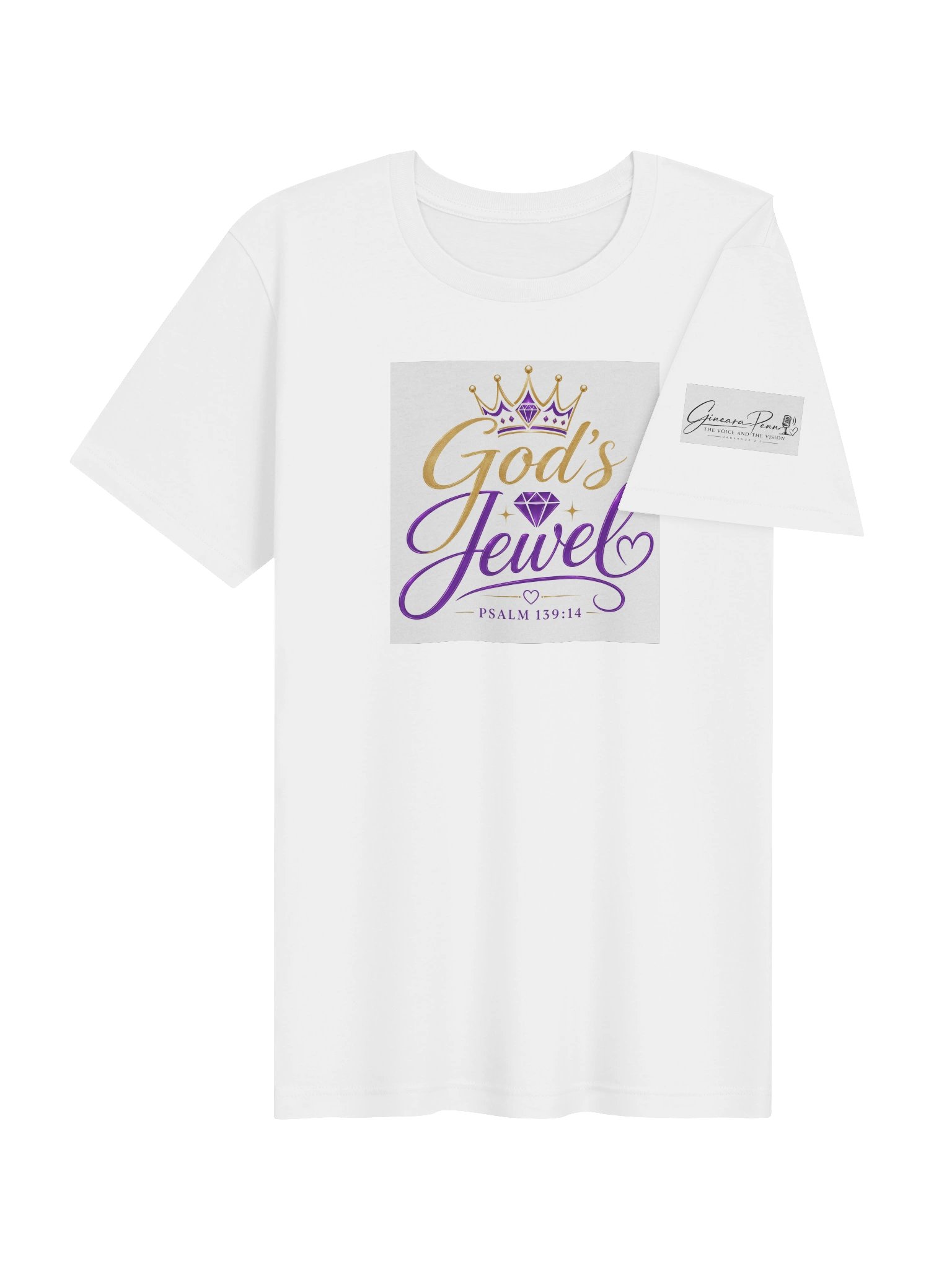 God's Jewel Tee-White product image (4)