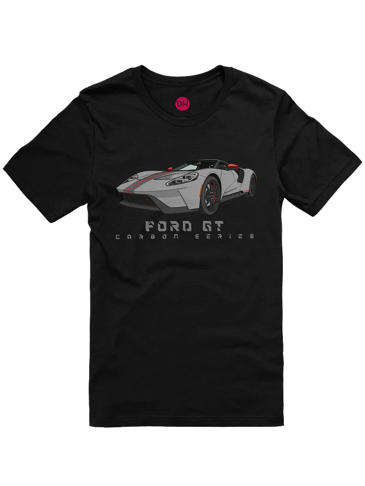 Grey Ford GT Carbon Series Shirt (Retro, Sketch, Silhouette) product image (5)