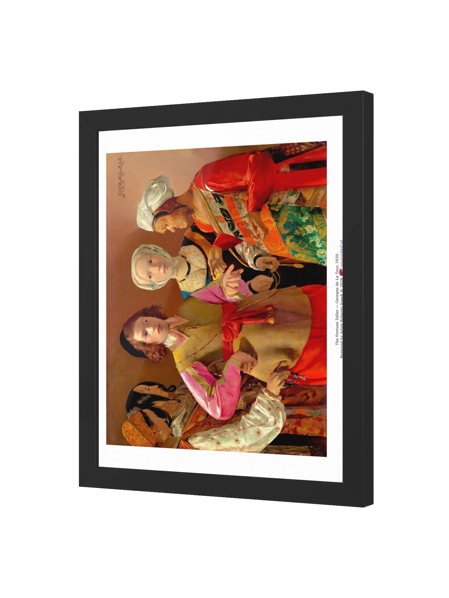 The Fortune Teller — Small Framed Matte Poster product image (6)