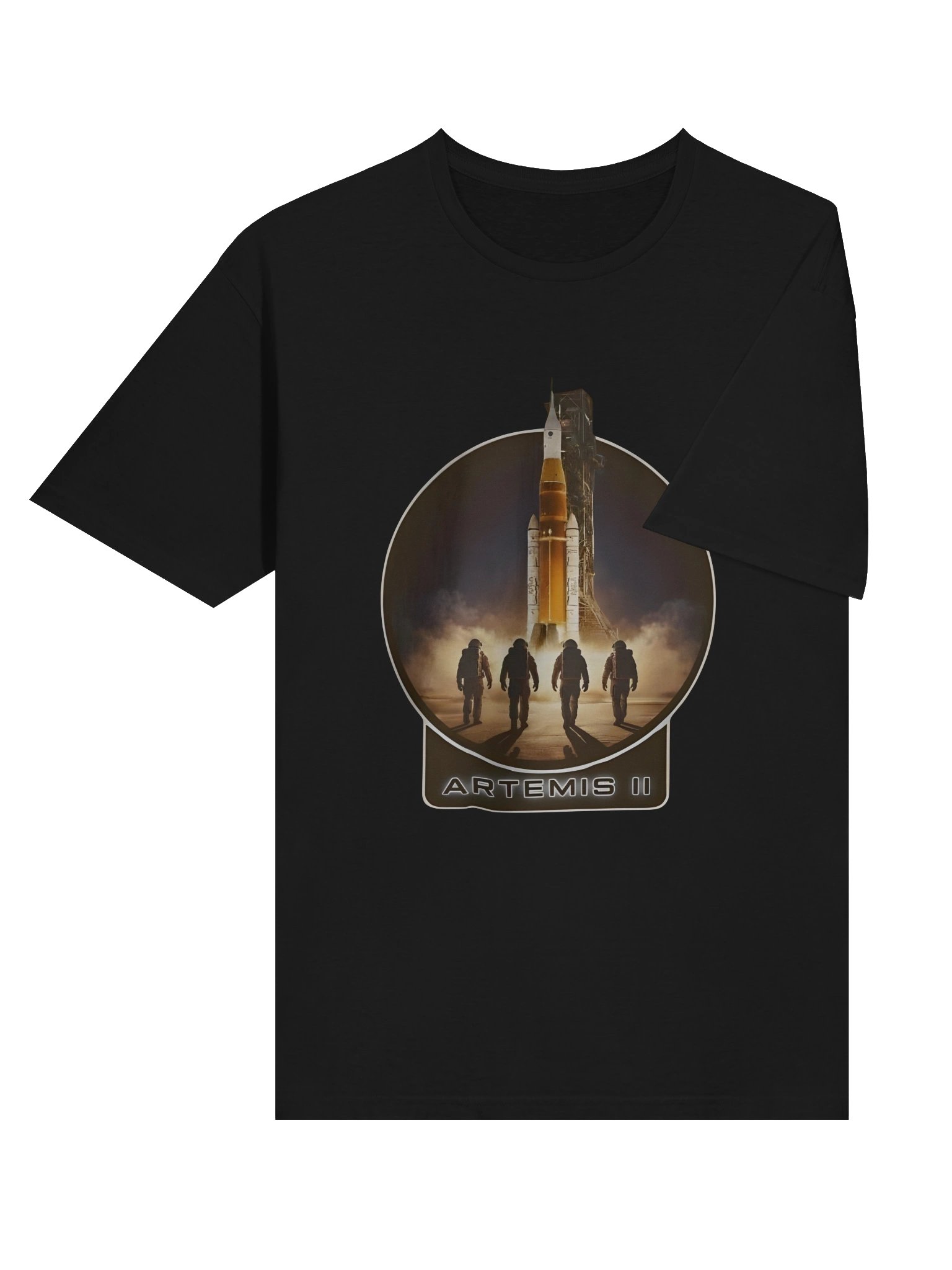 Artemis II Mission Crew Tribute Shirt – NASA SLS Moon Launch Viral Tee product image (4)
