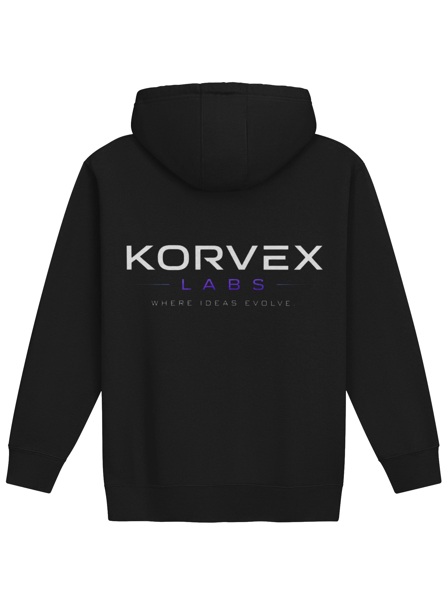 KORVEX Essential Hoodie (Black) product image (2)