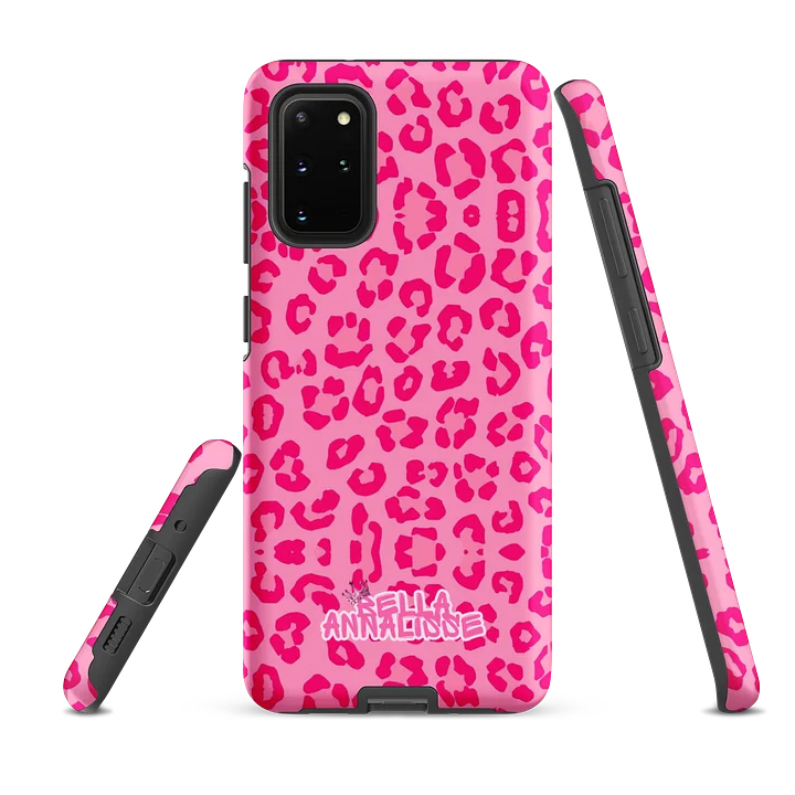 Leopard Print Pink Tough Case for Samsung® product image (3)