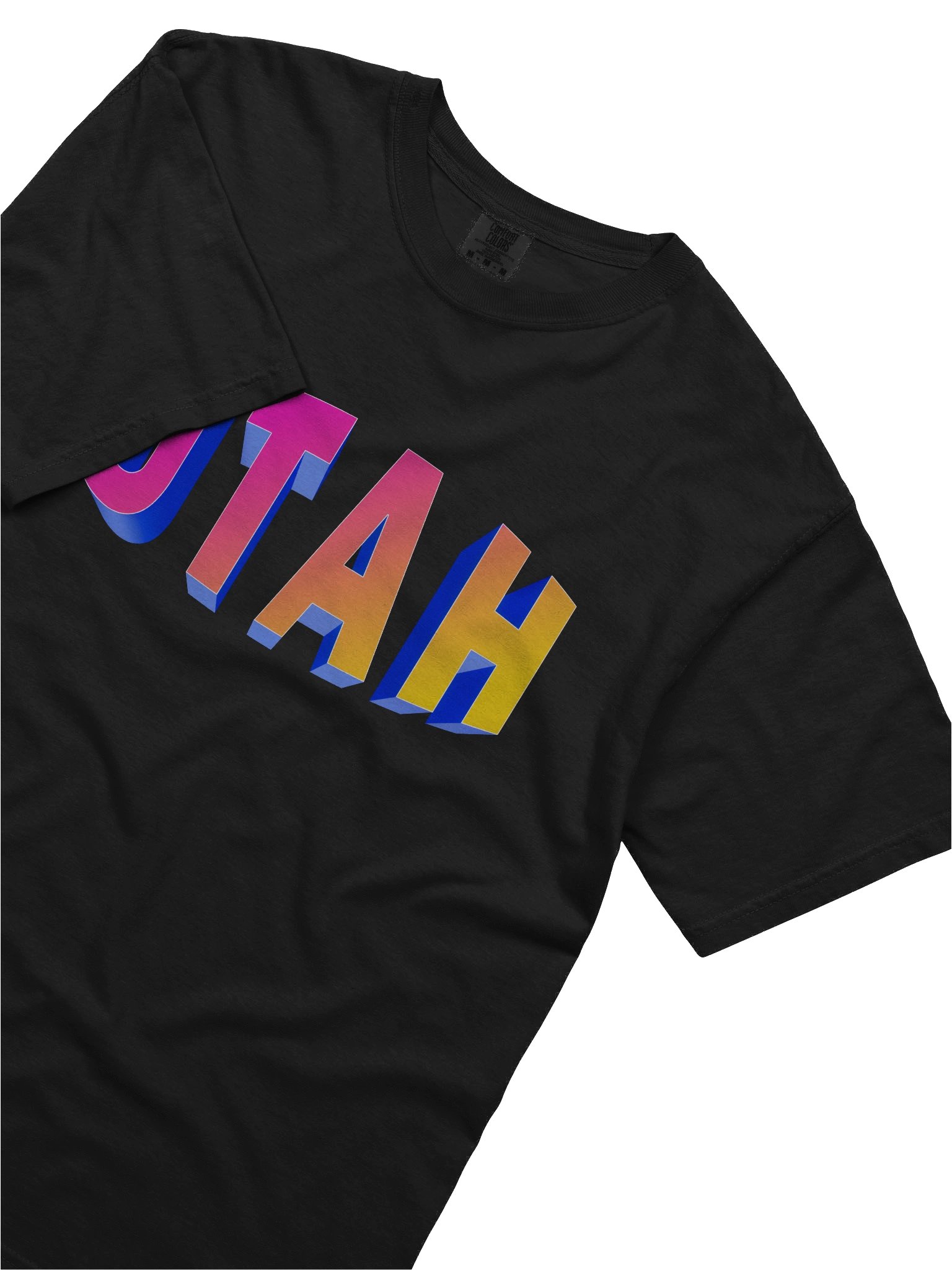 UTAH 3D gradient Tee product image (5)