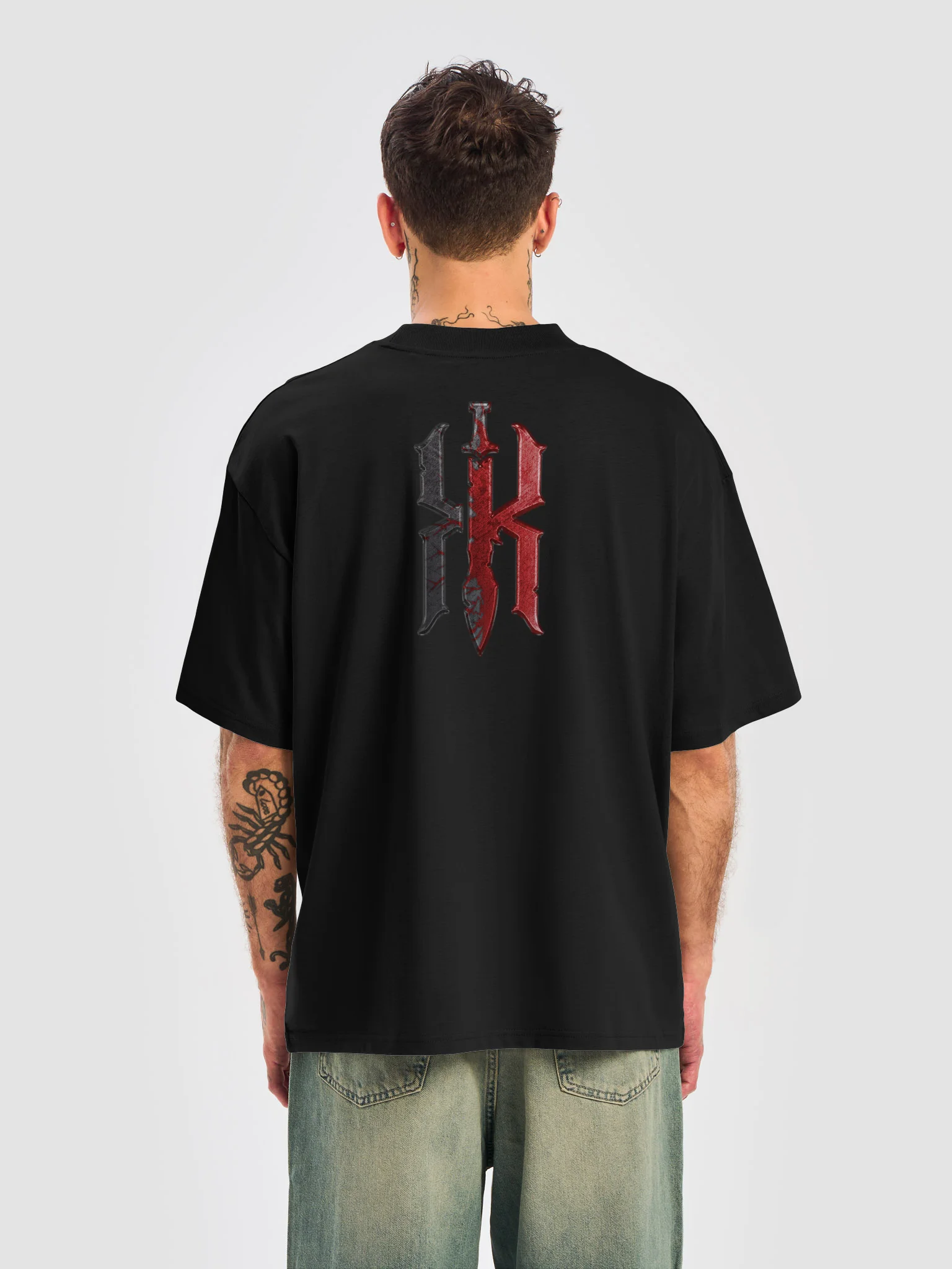 Mirror K-Blade Logo (R) Oversized Tee product image (3)